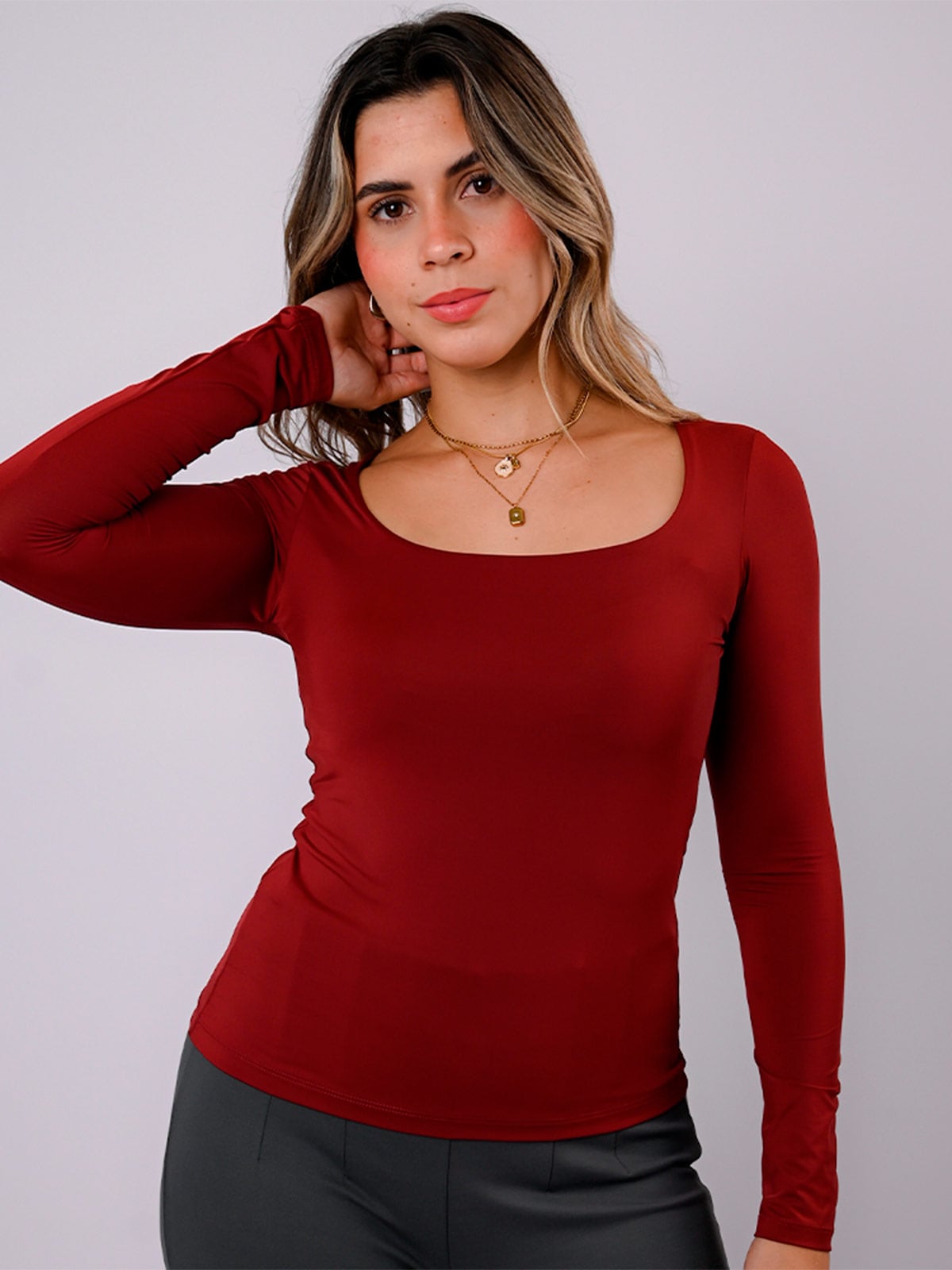 POLO MANGA LARGA MUJER BLACKOUT HELEN M26 - 1