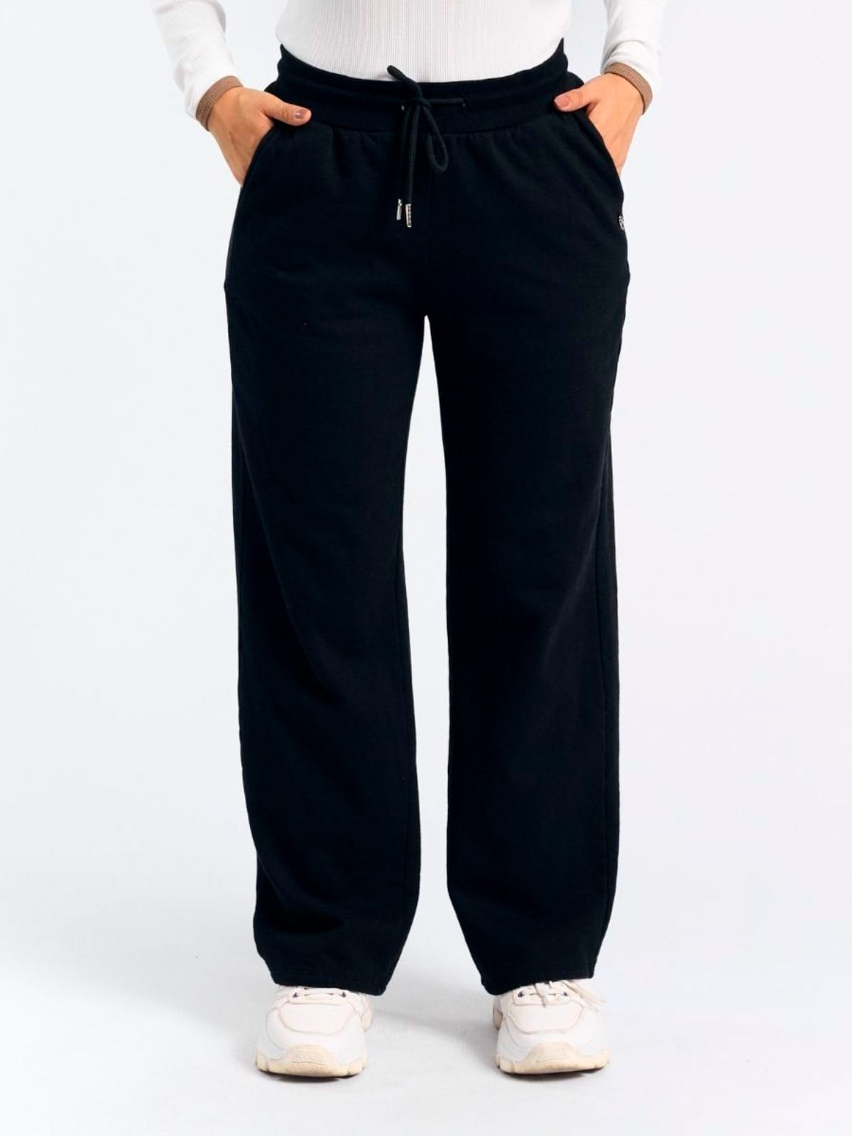 PANTALÓN DE BUZO RECTO MUJER PARADA 111 MILEY - 1