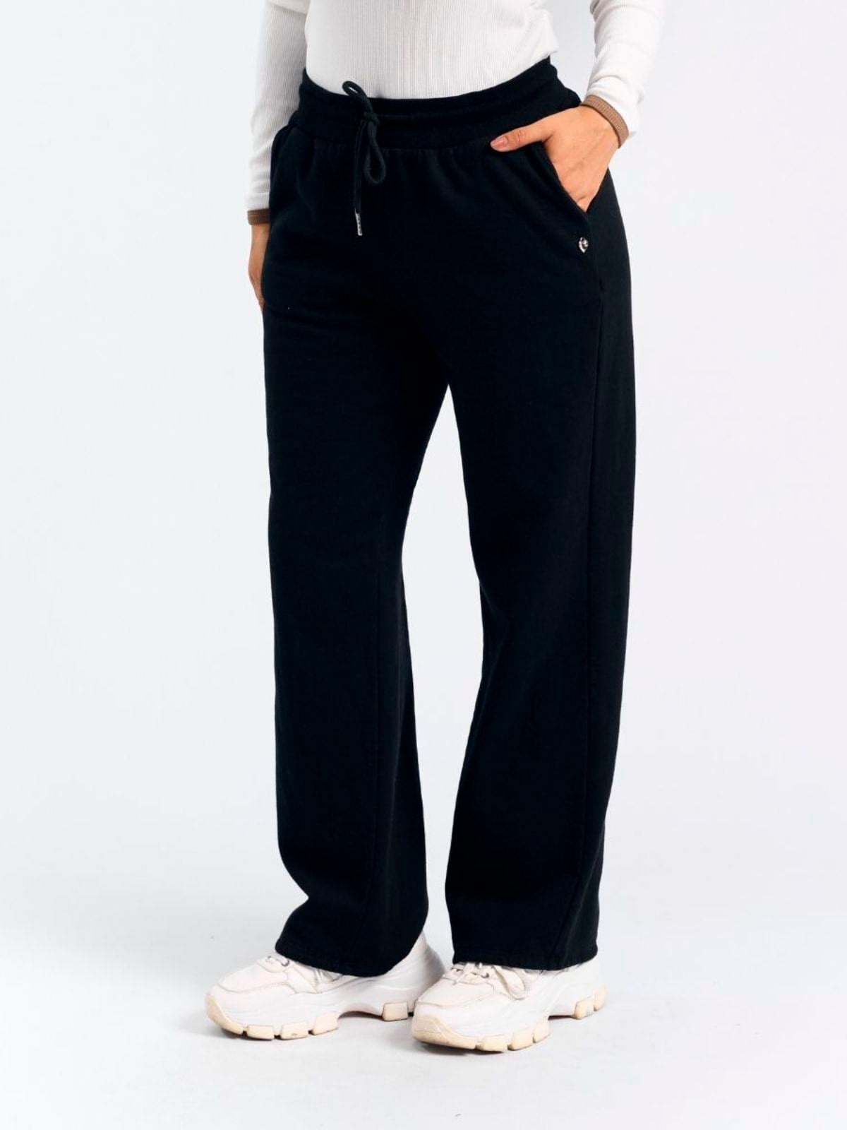 PANTALÓN DE BUZO RECTO MUJER PARADA 111 MILEY - 2