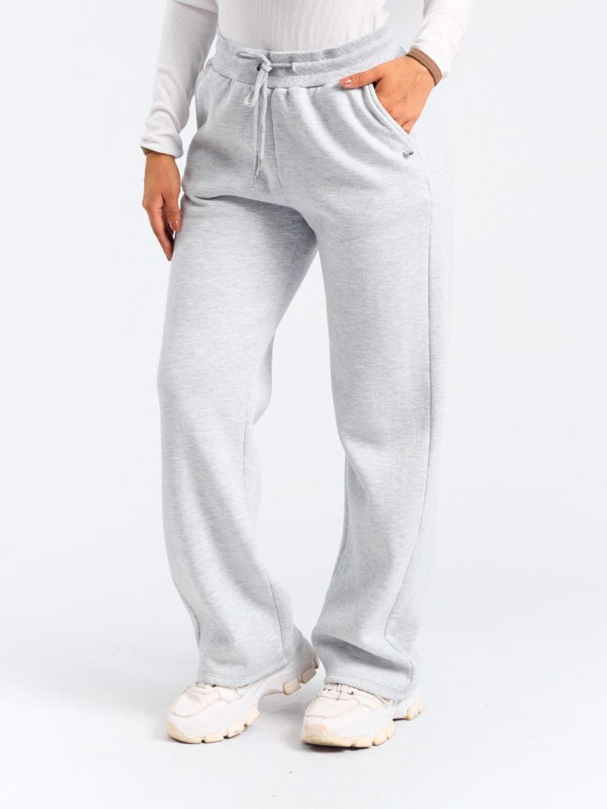 PANTALÓN DE BUZO RECTO MUJER PARADA 111 MILEY - 2