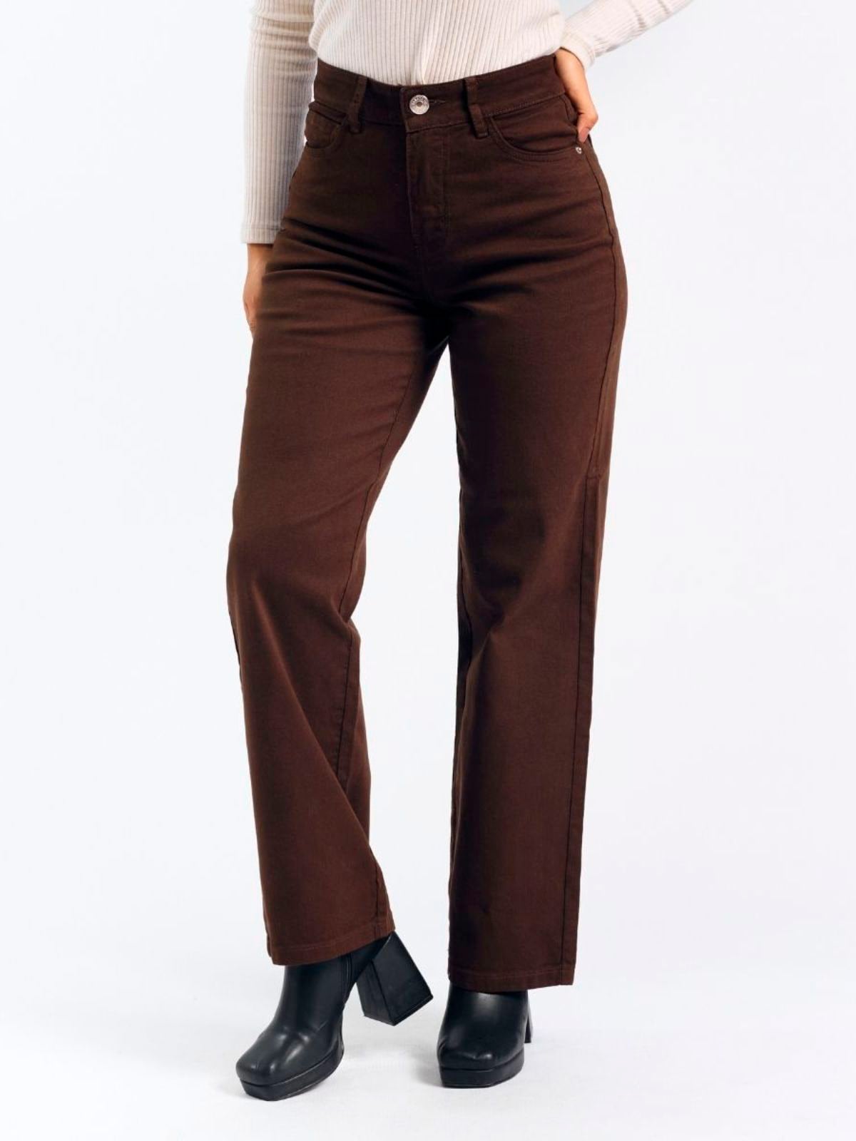 PANTALÓN RECTO MUJER PARADA 111 TAHITI - 1