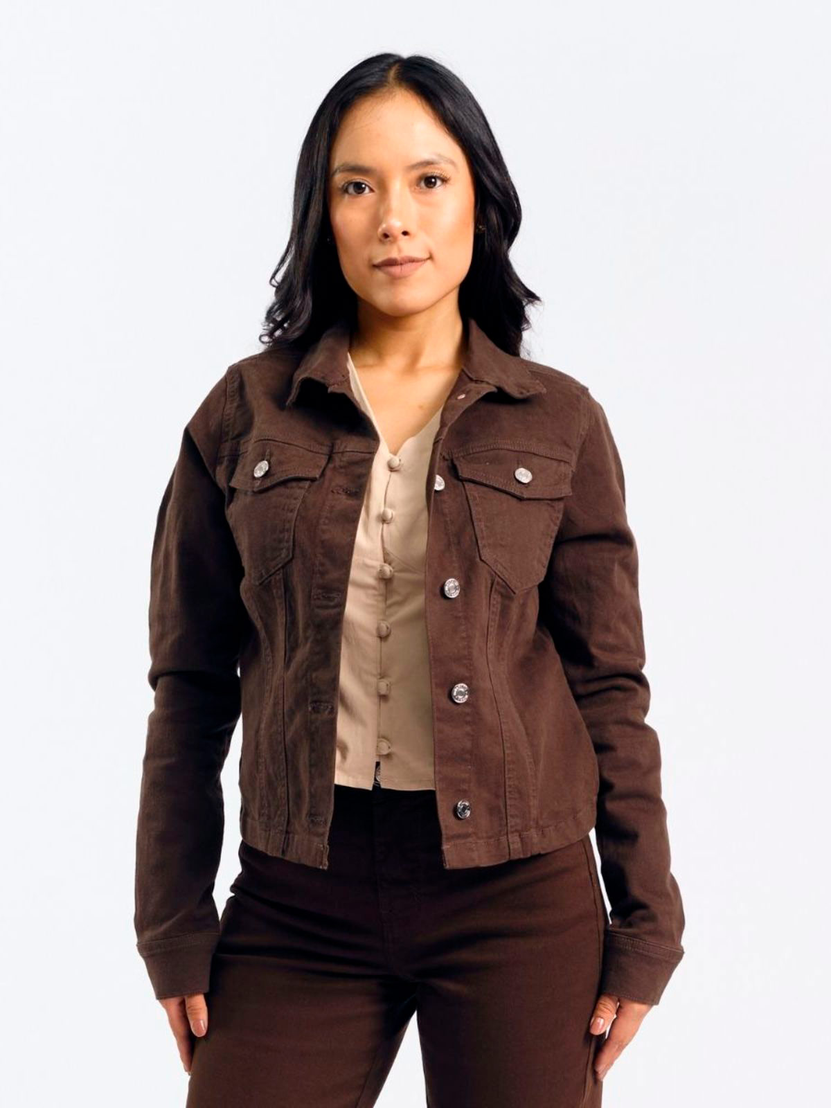 CASACA MANGA LARGA MUJER PARADA 111 SHERPA - 1