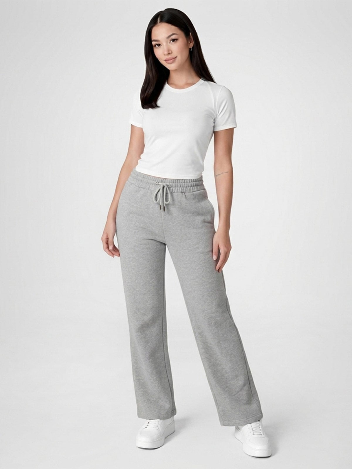 PANTALÓN FRANELA STRAIGHT MUJER SQUEEZE BROOKEH - 1