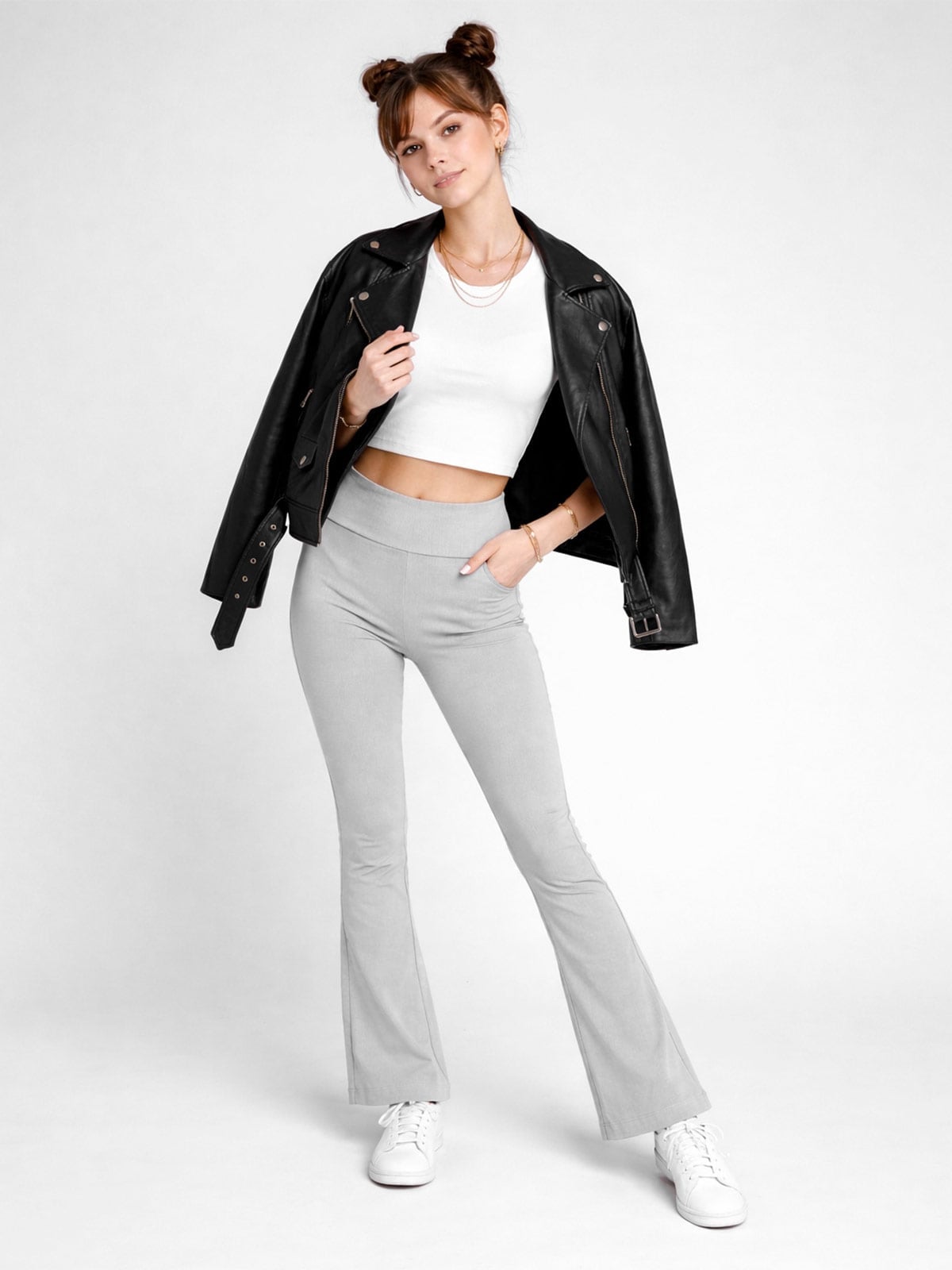 PANTALÓN FLARE MUJER SQUEEZE ROSSH - 1
