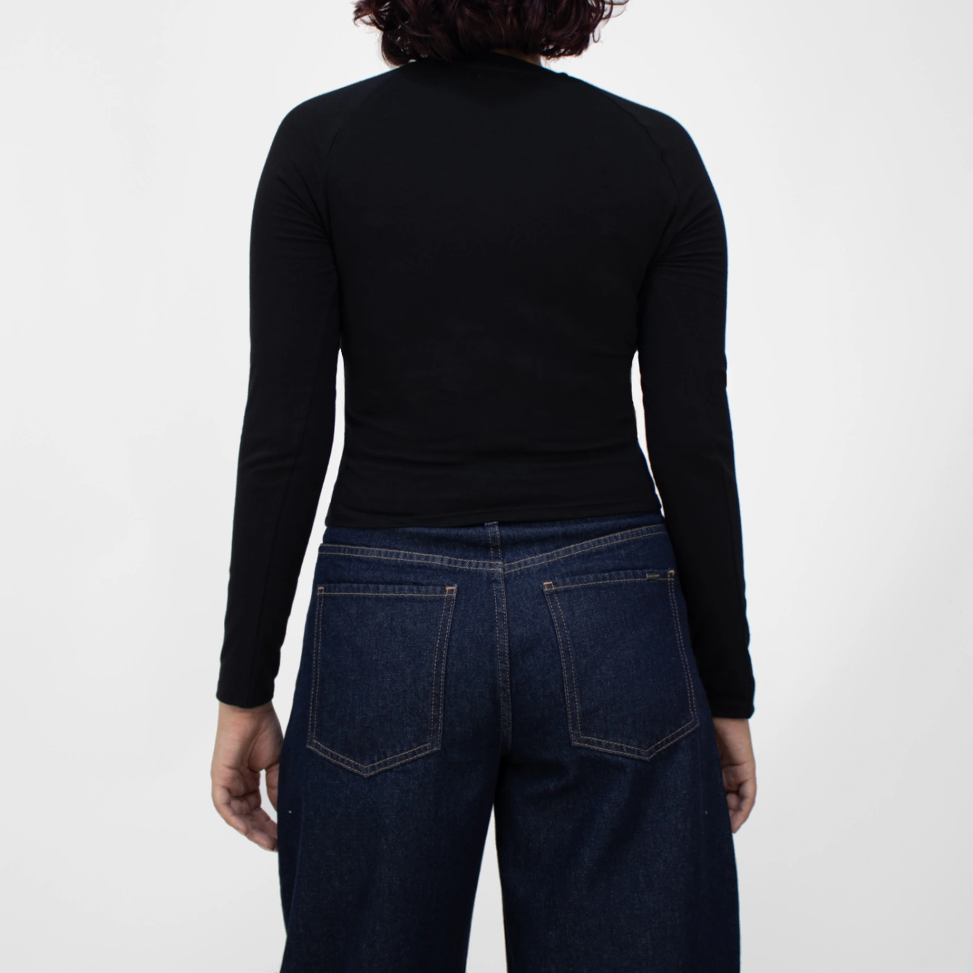 POLO MANGA LARGA MUJER KAYRA POBLET PERFECT FIT RANGLAN ASENTADO - 2