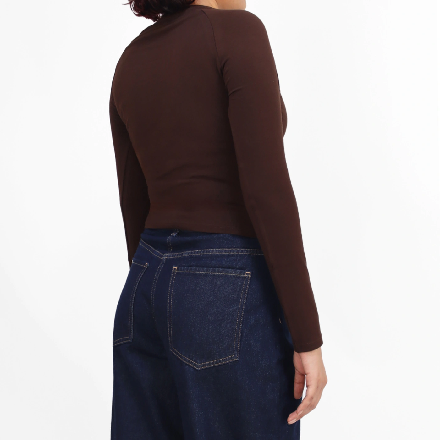 POLO MANGA LARGA MUJER KAYRA POBLET PERFECT FIT RANGLAN ASENTADO - 3