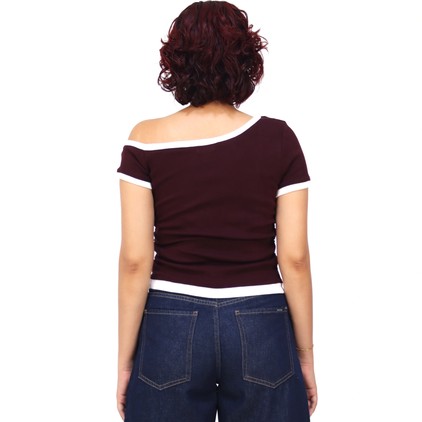 POLO MANGA CORTARIB MUJER KAYRA POBLET PERFECT FIT ASIMÉTRICO HOMBRO - 3