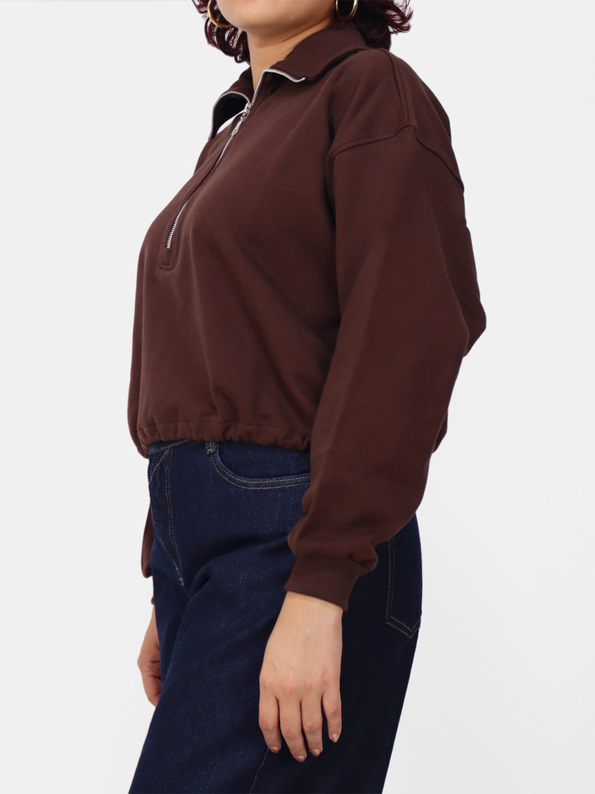 POLERA MUJER KAYRA POBLET PERFECT FIT ZIP ABULLONADO - 2