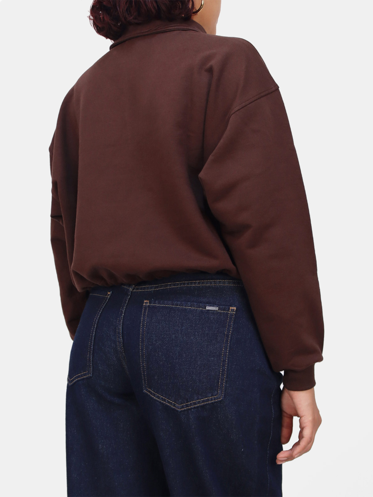 POLERA MUJER KAYRA POBLET PERFECT FIT ZIP ABULLONADO - 3