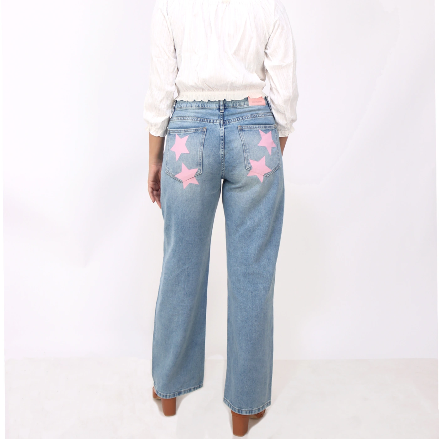 JEAN STRAIGHT  MUJER KAYRA POBLET PERFECT FIT PINK - 3