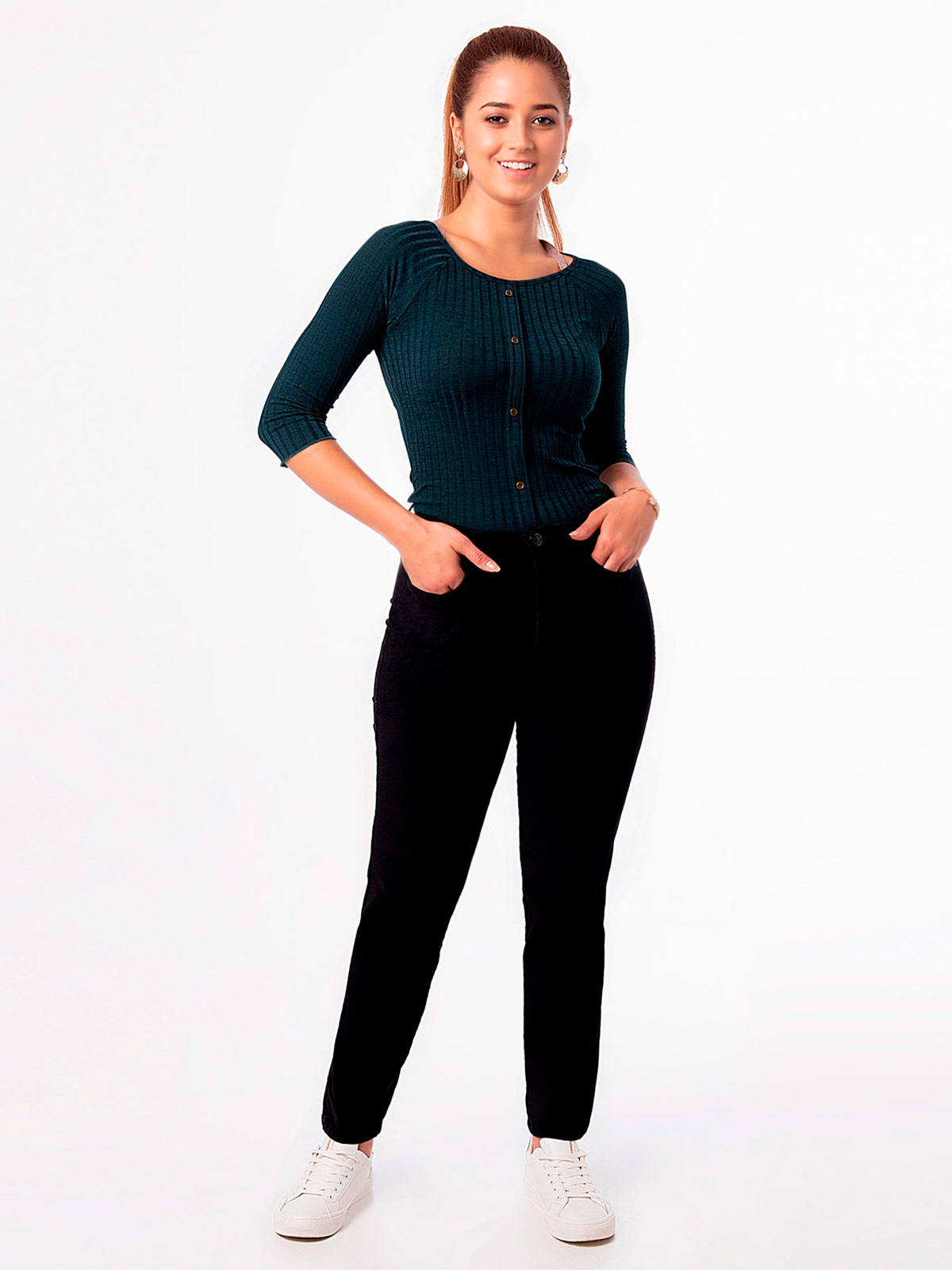 PANTALÓN COTELÉ MUJER PIONIER DIANA - 1
