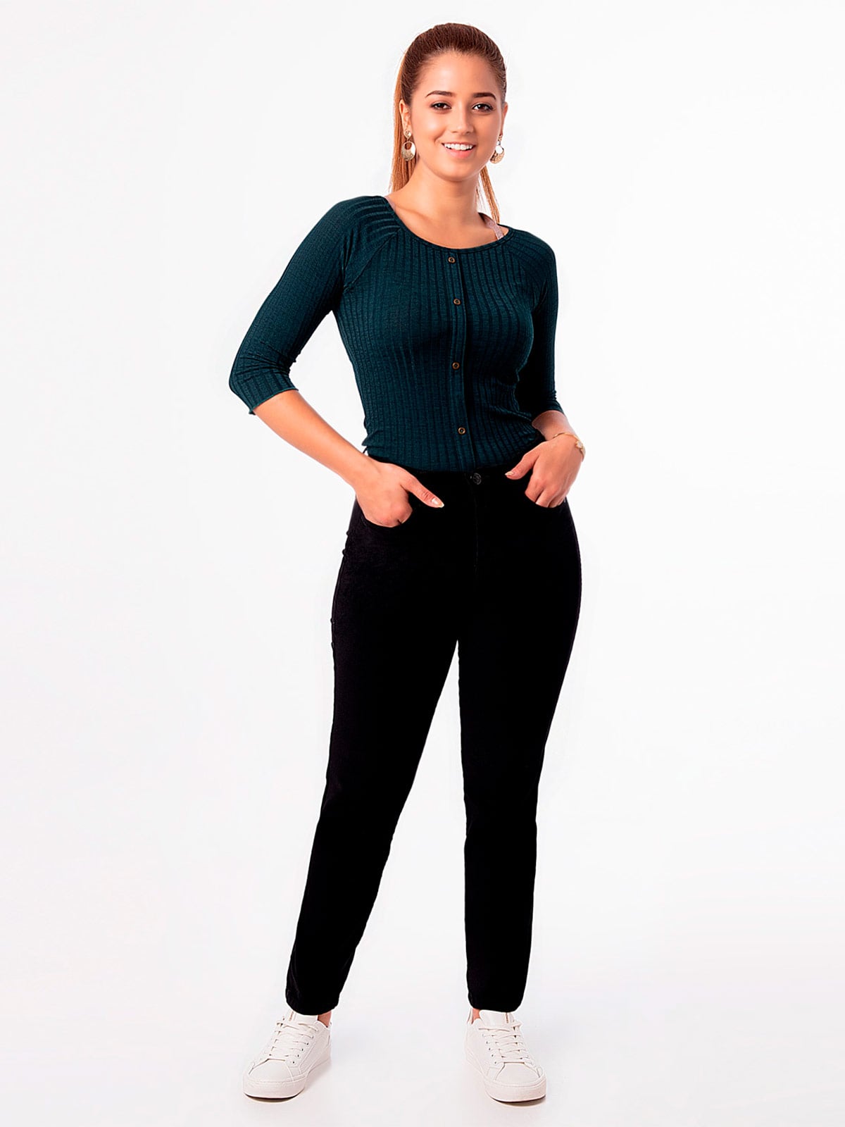 PANTALÓN COTELÉ MUJER PIONIER DIANA - 1