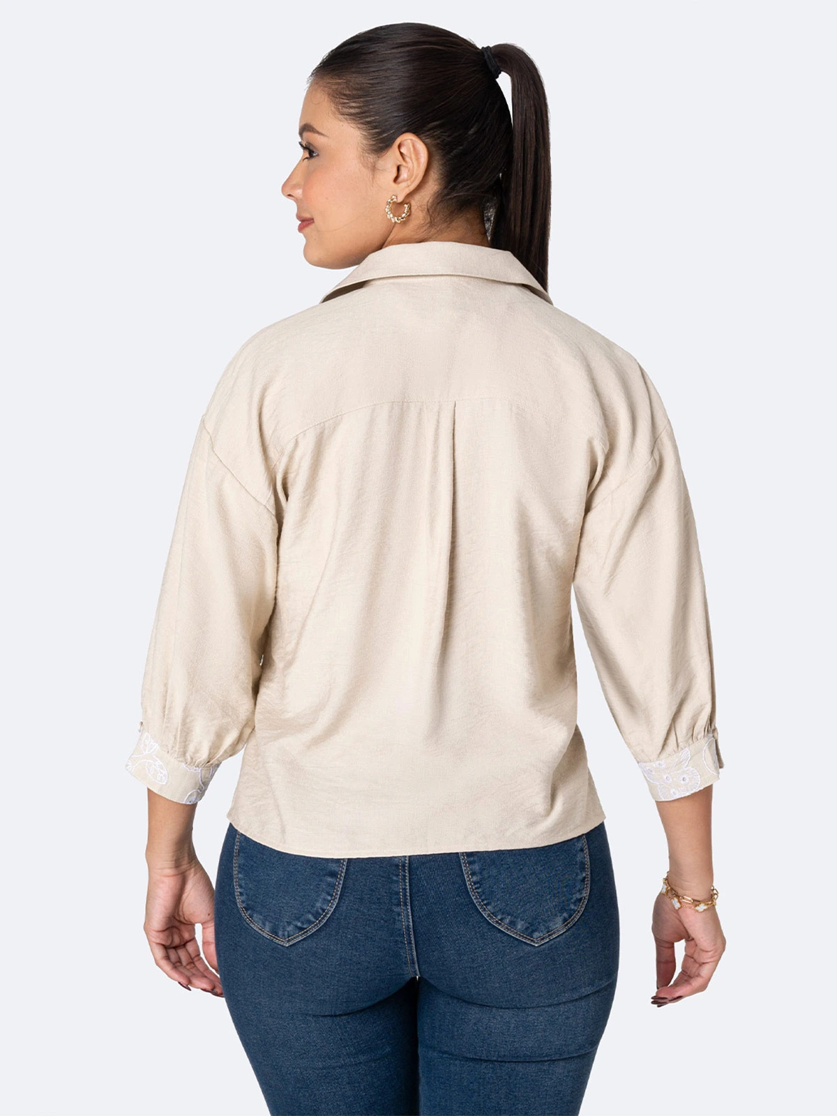 BLUSA MANGA 3/4 MUJER PIONIER SALMMA - 3