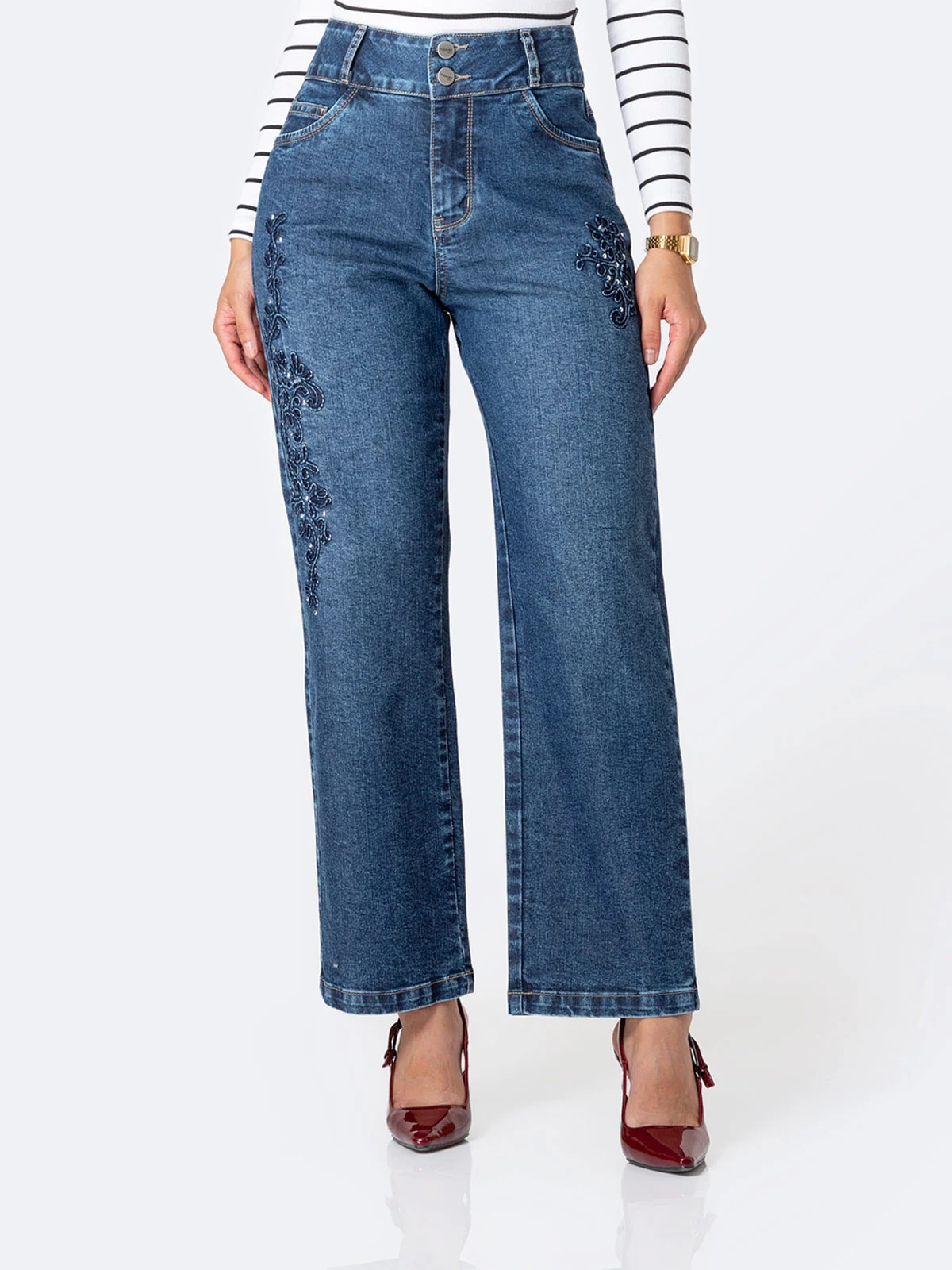 JEAN STRAIGHT MUJER PIONIER LINHAA - 2