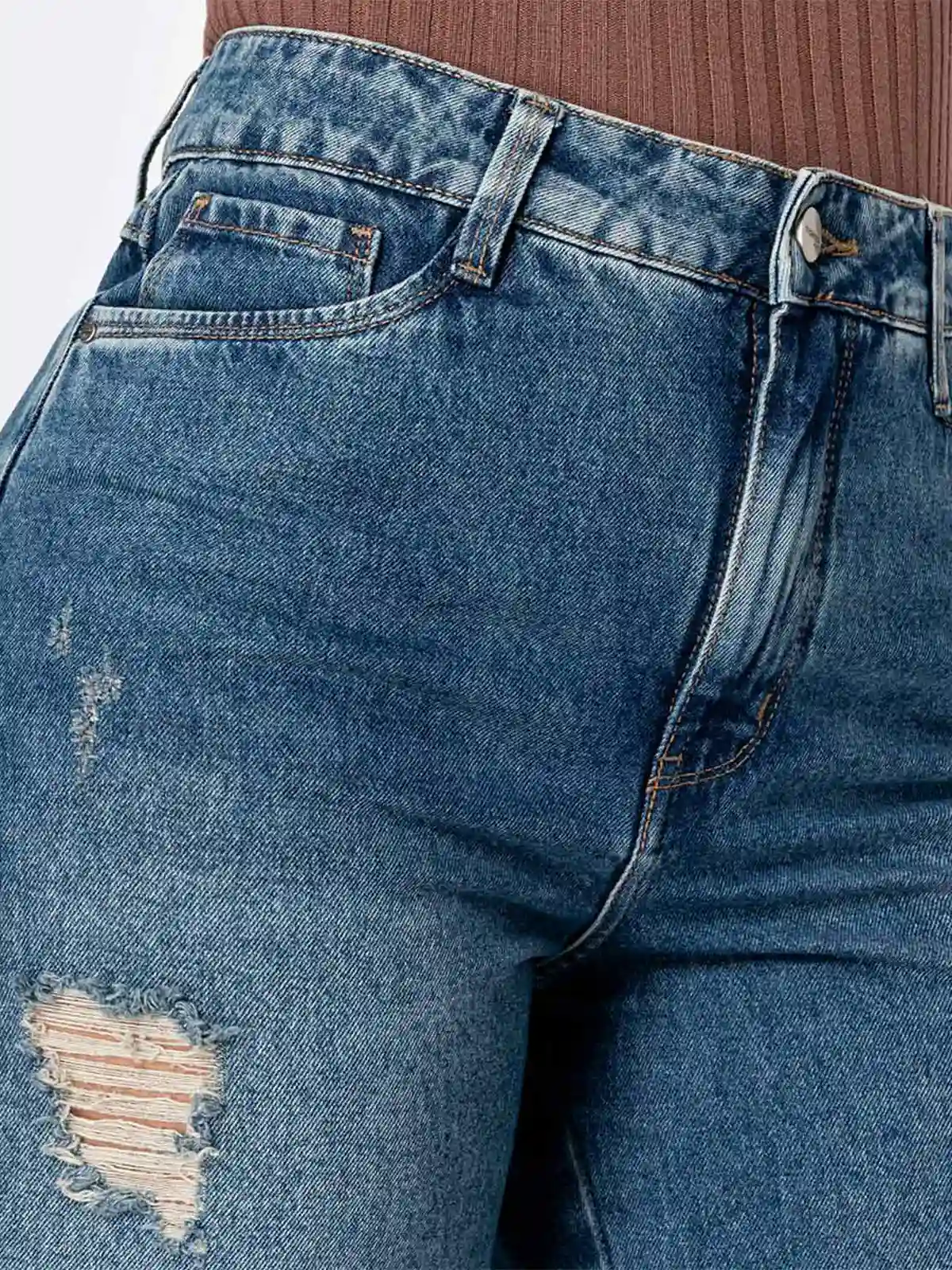 JEANS WIDE LEG MUJER PIONIER KELENAH - 4