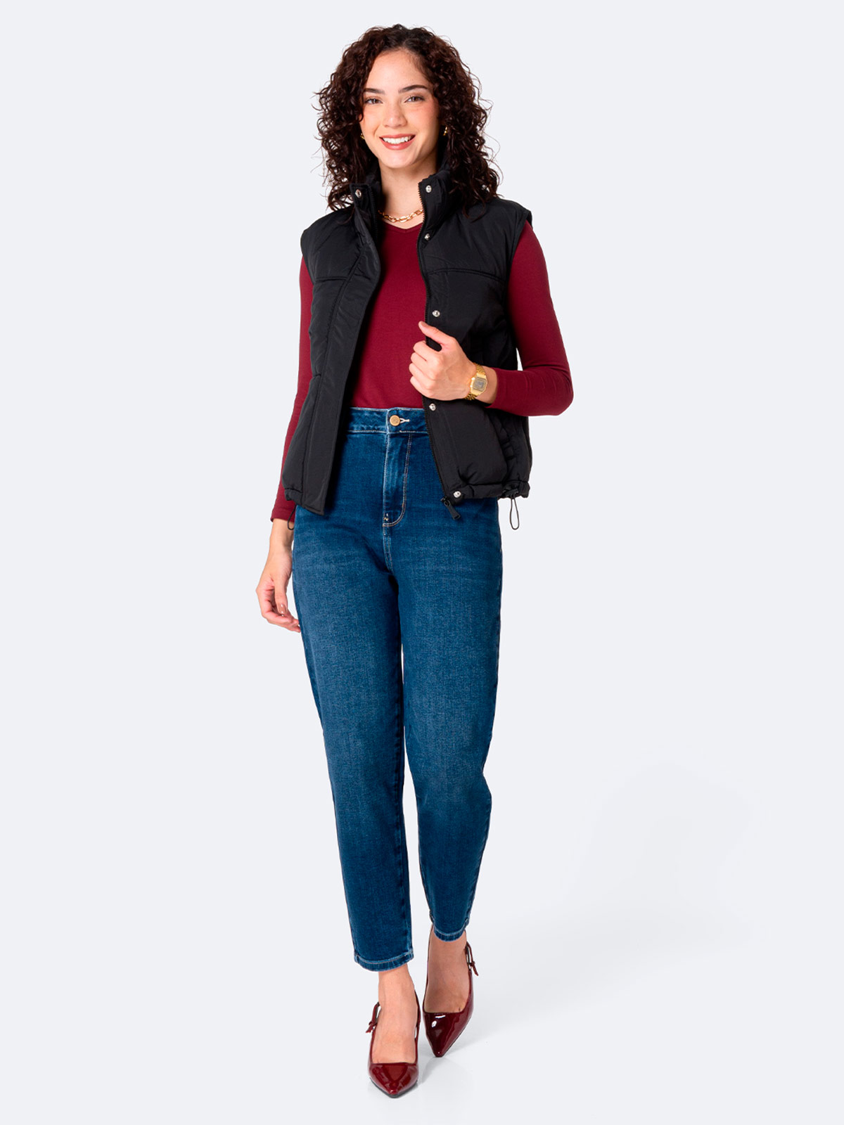 CHALECO MUJER PIONIER IMPERMEABLE YOLIH - 1