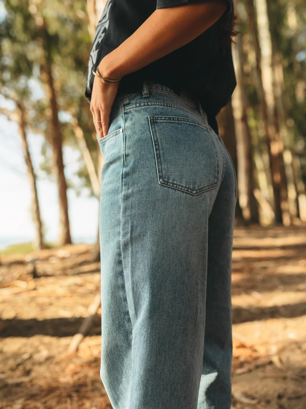 JEAN WIDELEG MUJER MAUI AND SONS CELESTE - 2