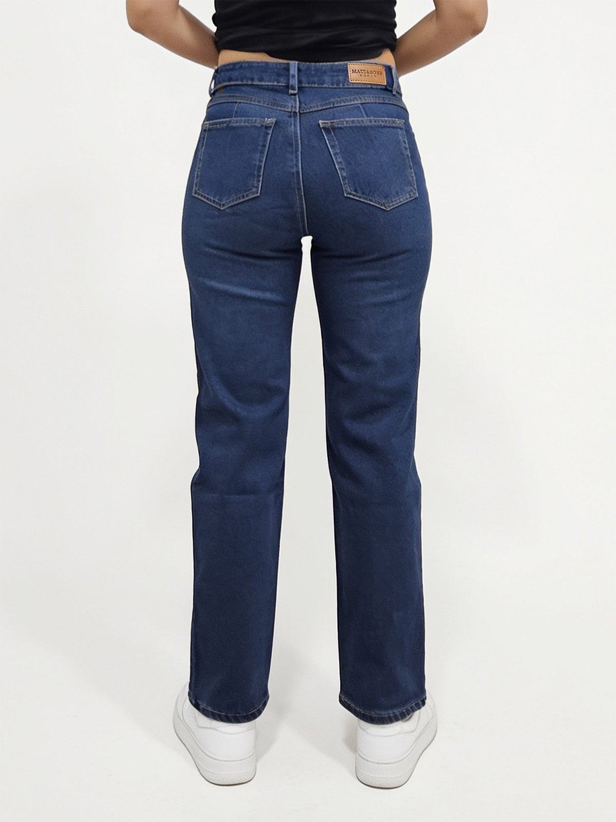 PANTALÓN STRAIGHT MUJER MAUI AND SONS - 2