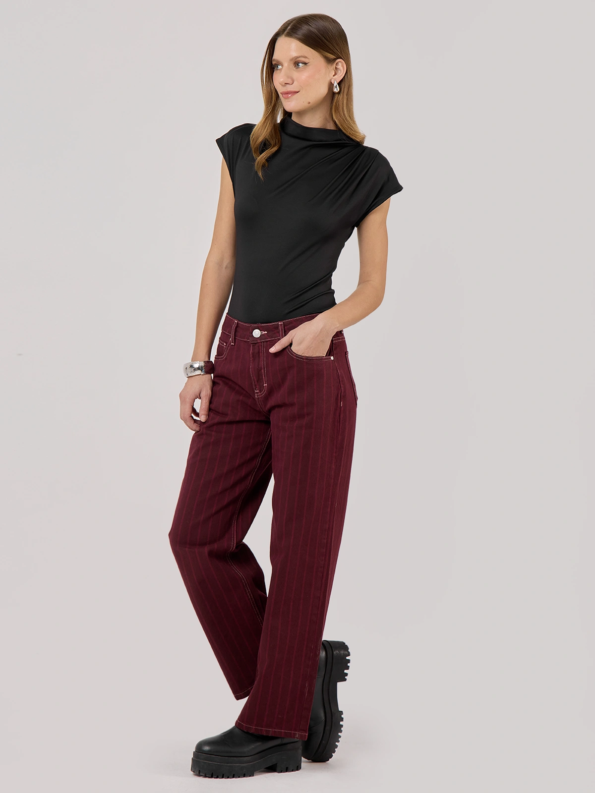 PANTALÓN REGULAR MUJER BARBADOS - 5