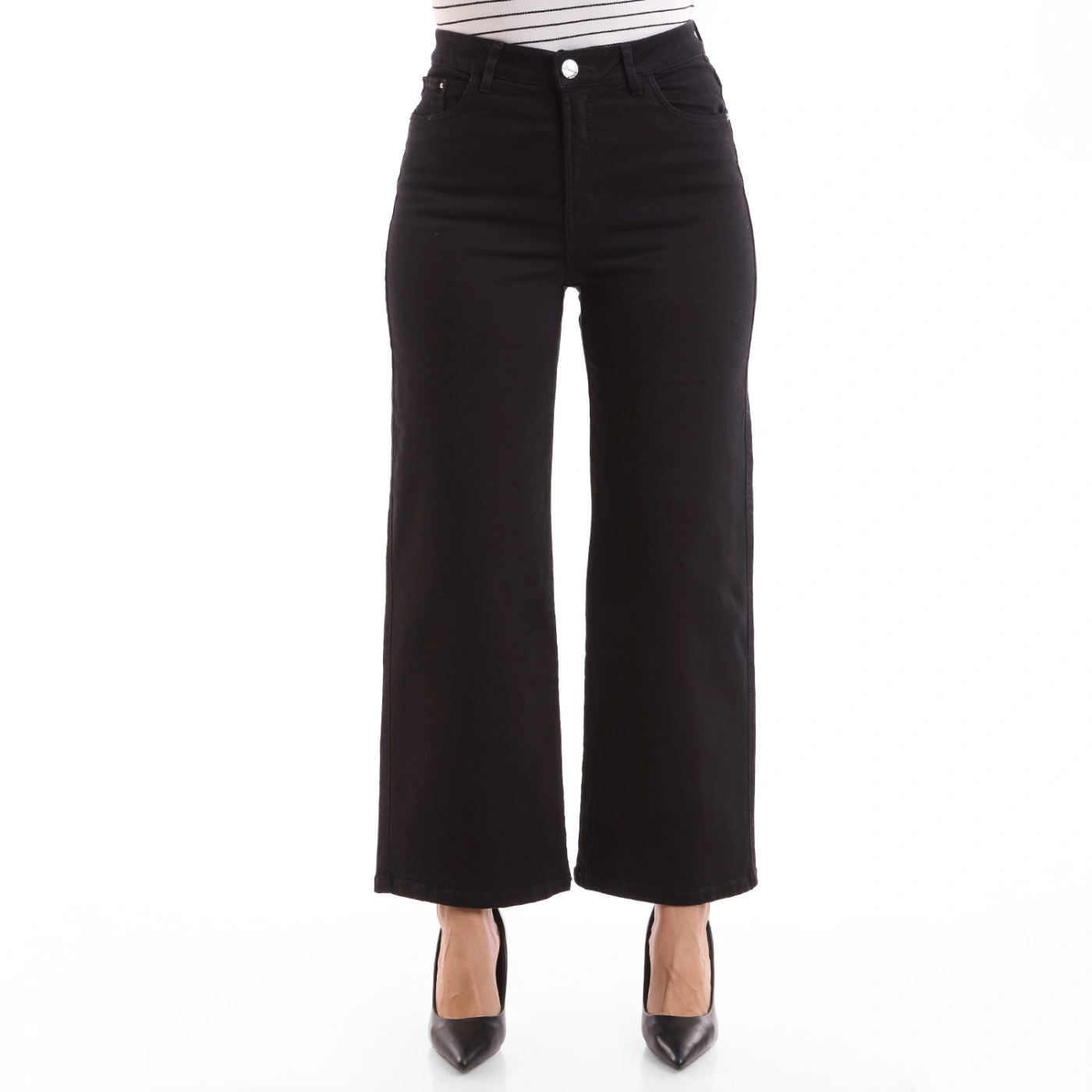 JEAN STRAIGHT CROPPED MUJER METAL JEANS BELGICA - 2
