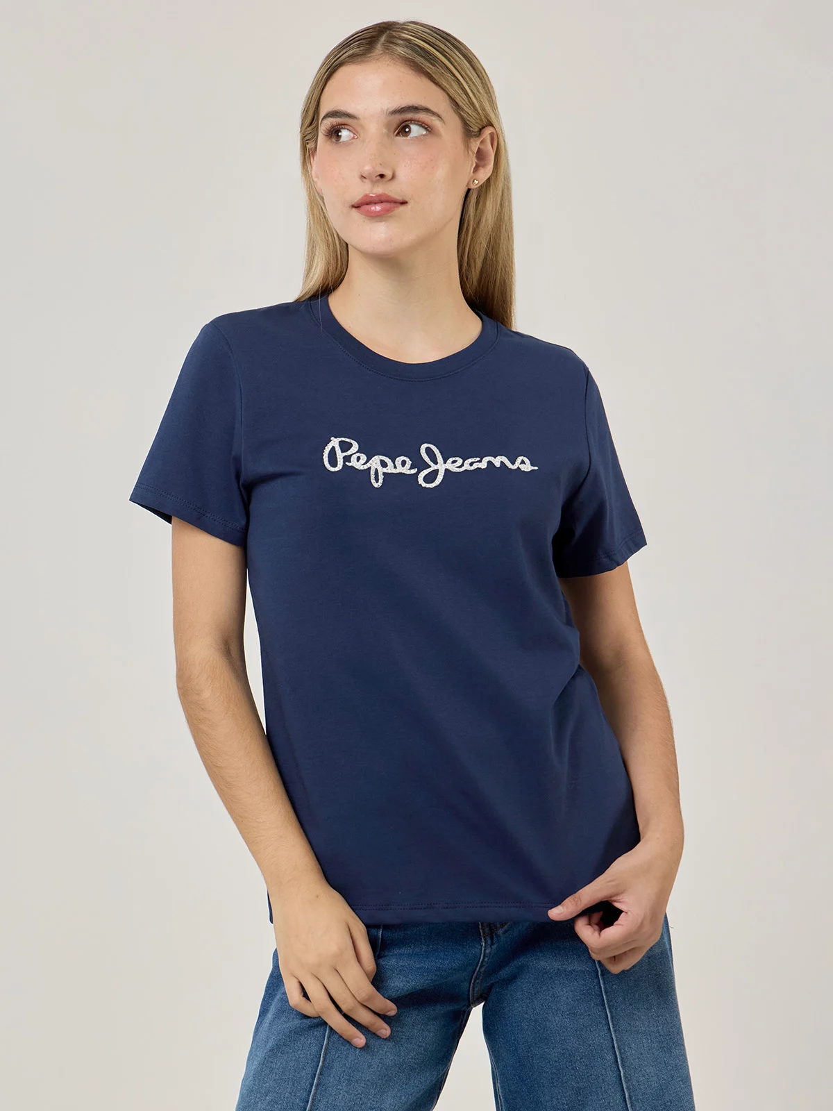 POLO MANGA CORTA ALGODÓN MUJER PEPE JEANS - 1