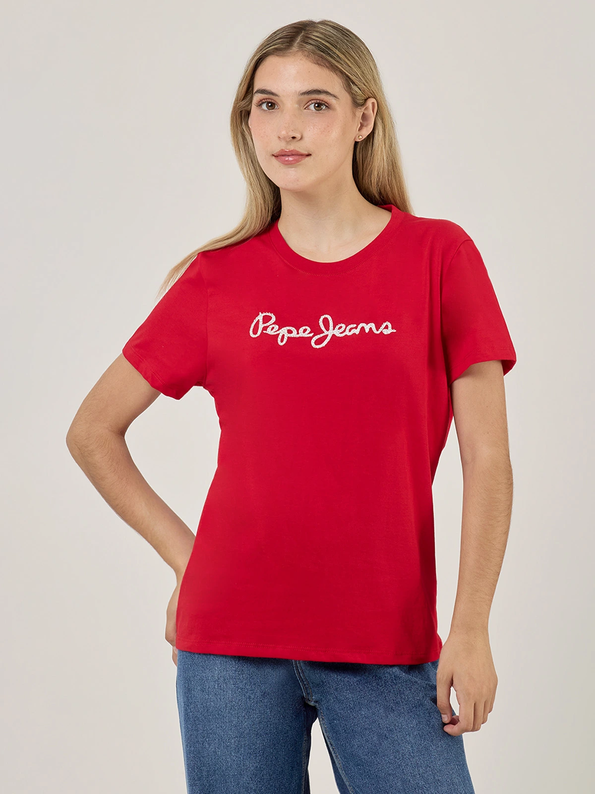 POLO MANGA CORTA ALGODÓN MUJER PEPE JEANS - 1