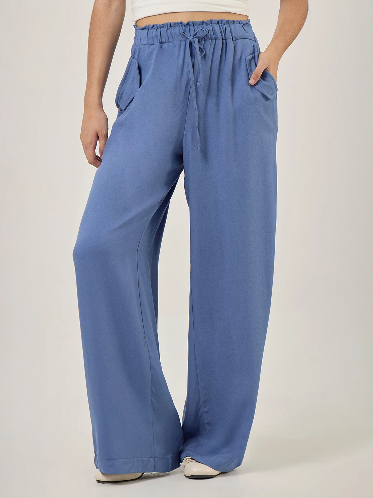 PANTALÓN REGULAR MUJER PEPE JEANS BUFFY - 5