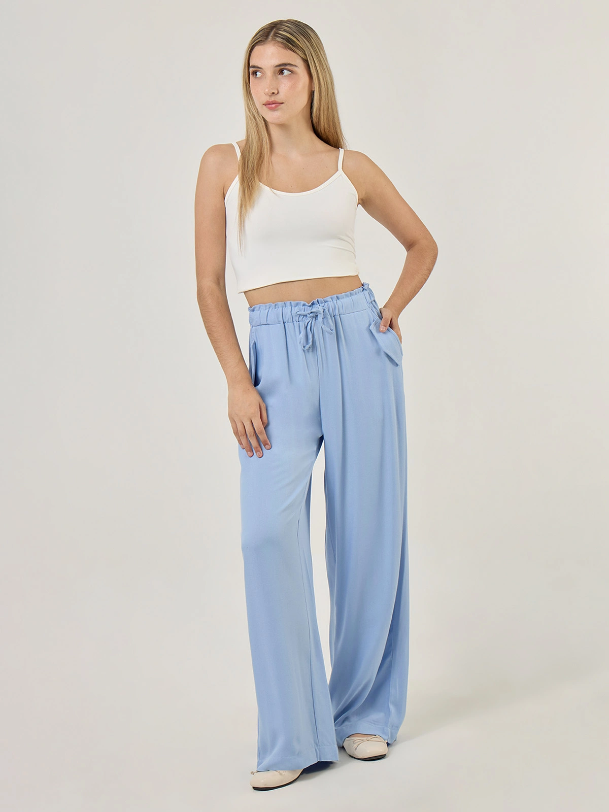 PANTALÓN REGULAR MUJER PEPE JEANS BUFFY - 1