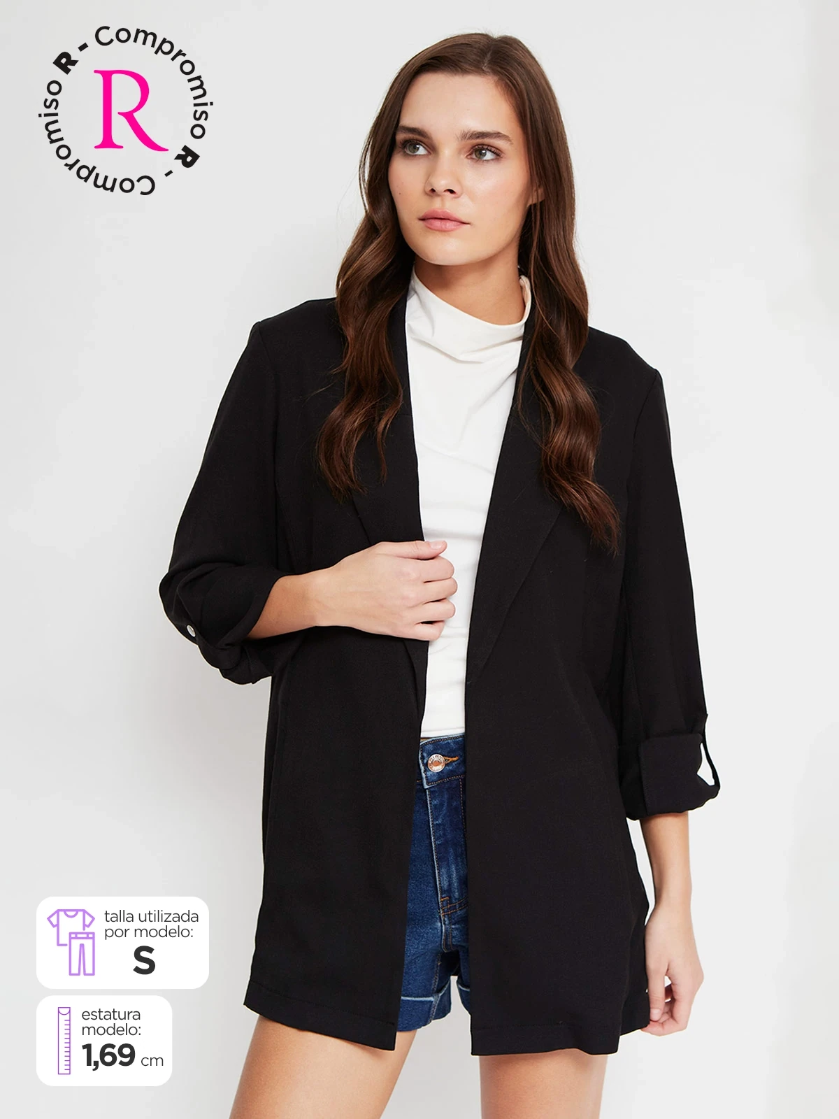 BLAZER MUJER INDEX CORTO - 1