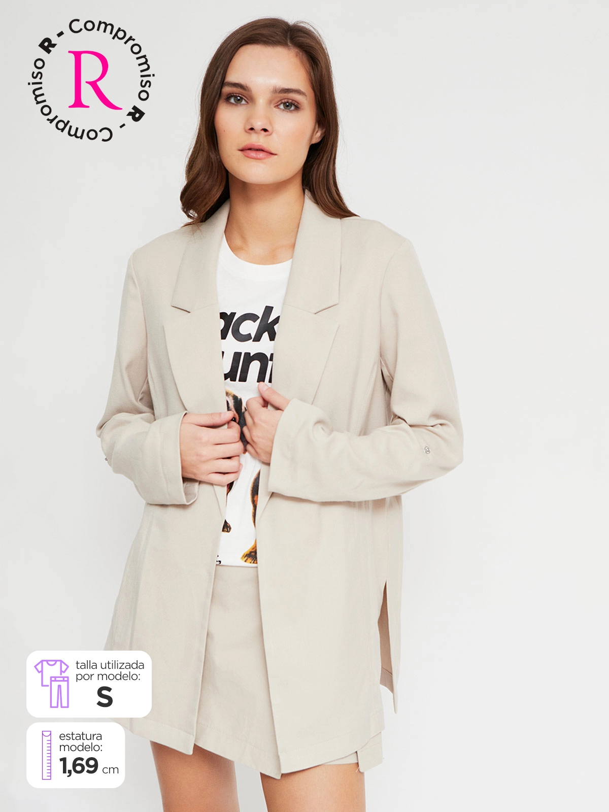 BLAZER MUJER INDEX CORTO - 1