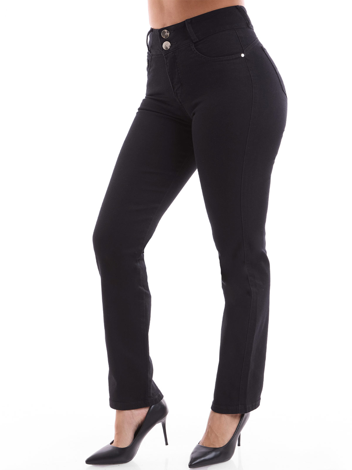 JEANS STRAIGHT MUJER METAL JEANS ELENA - 3