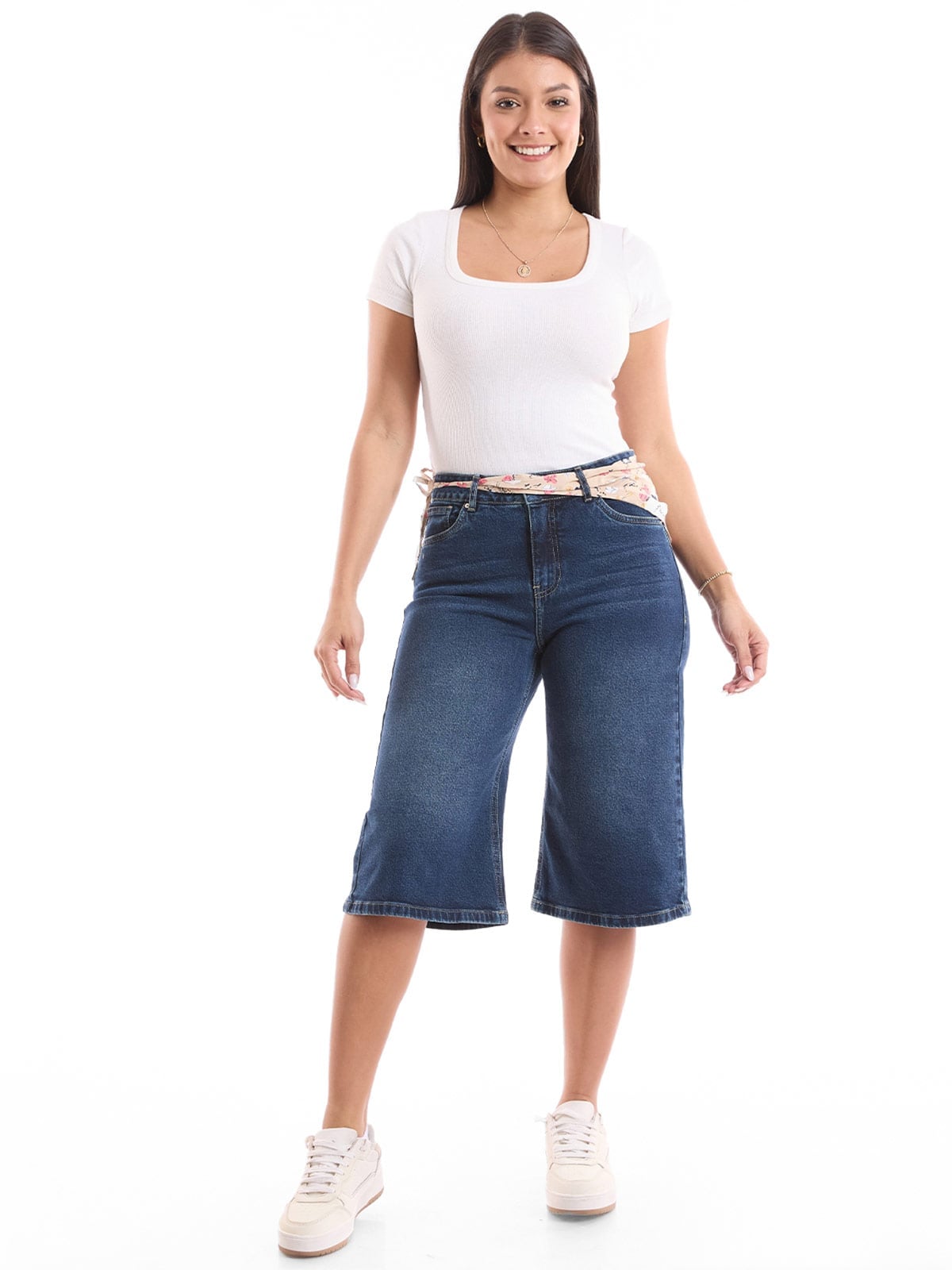 BERMUDA MUJER METAL JEANS RIANA - 1