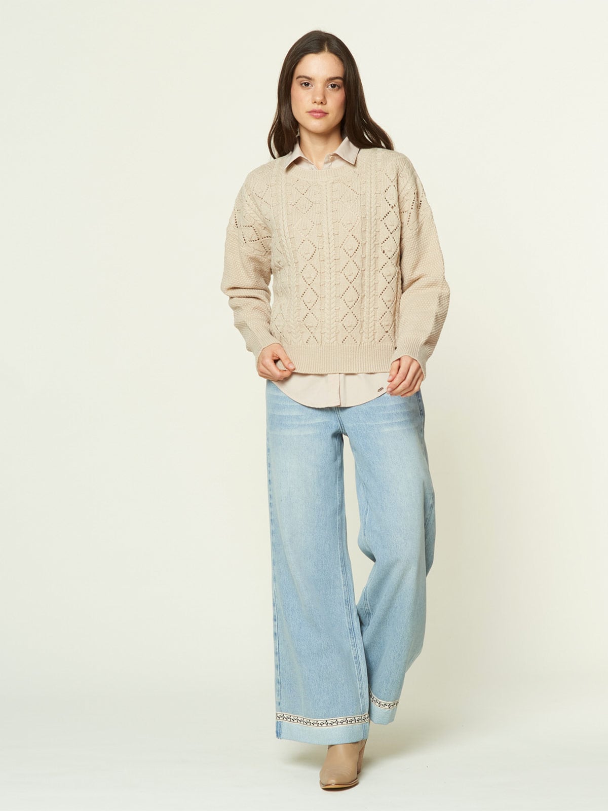 BLUSA MANGA LARGA MUJER EXIT ADELA - 1