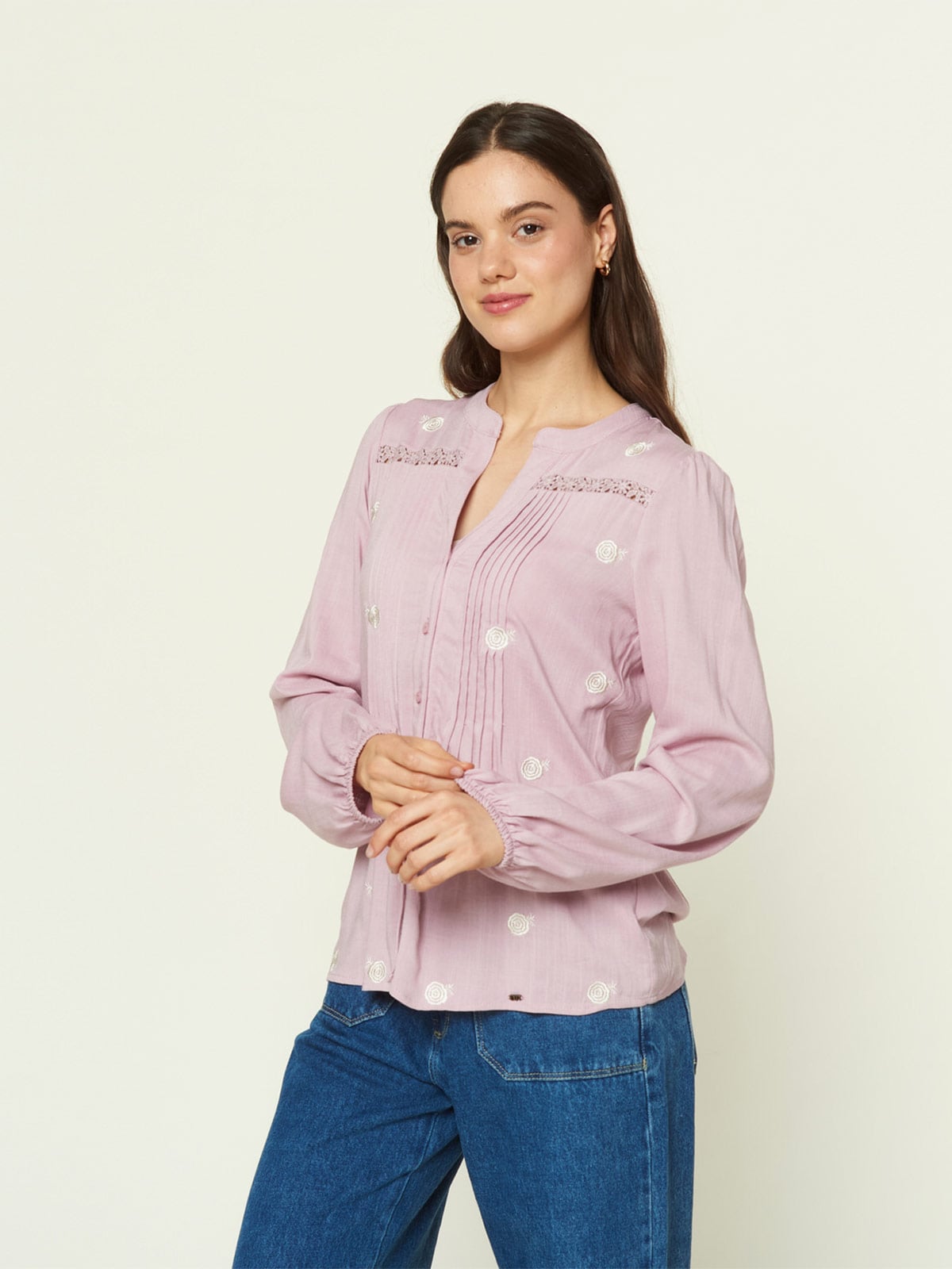 BLUSA MANGA LARGA MUJER EXIT AGATE - 2