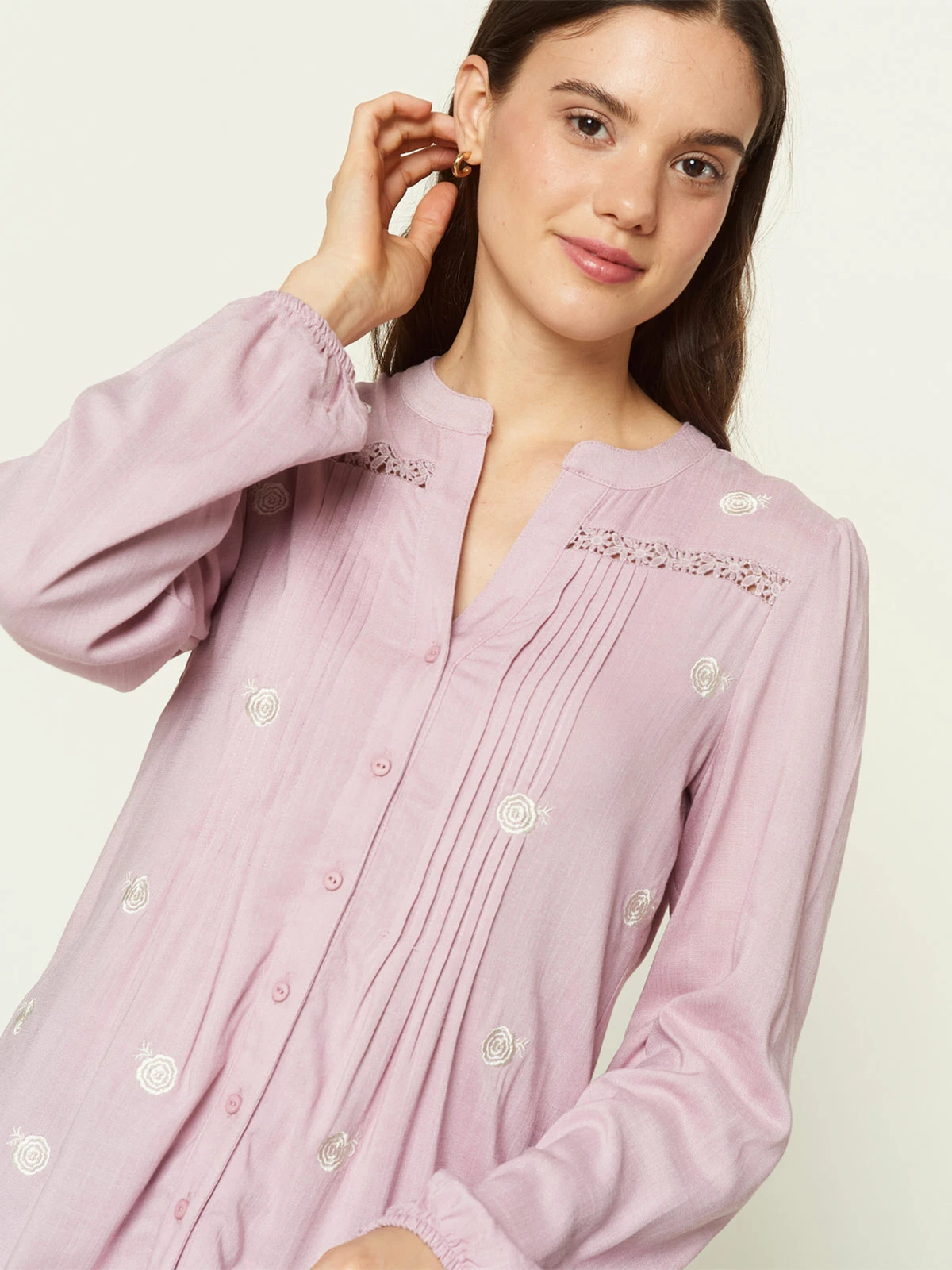BLUSA MANGA LARGA MUJER EXIT AGATE - 4