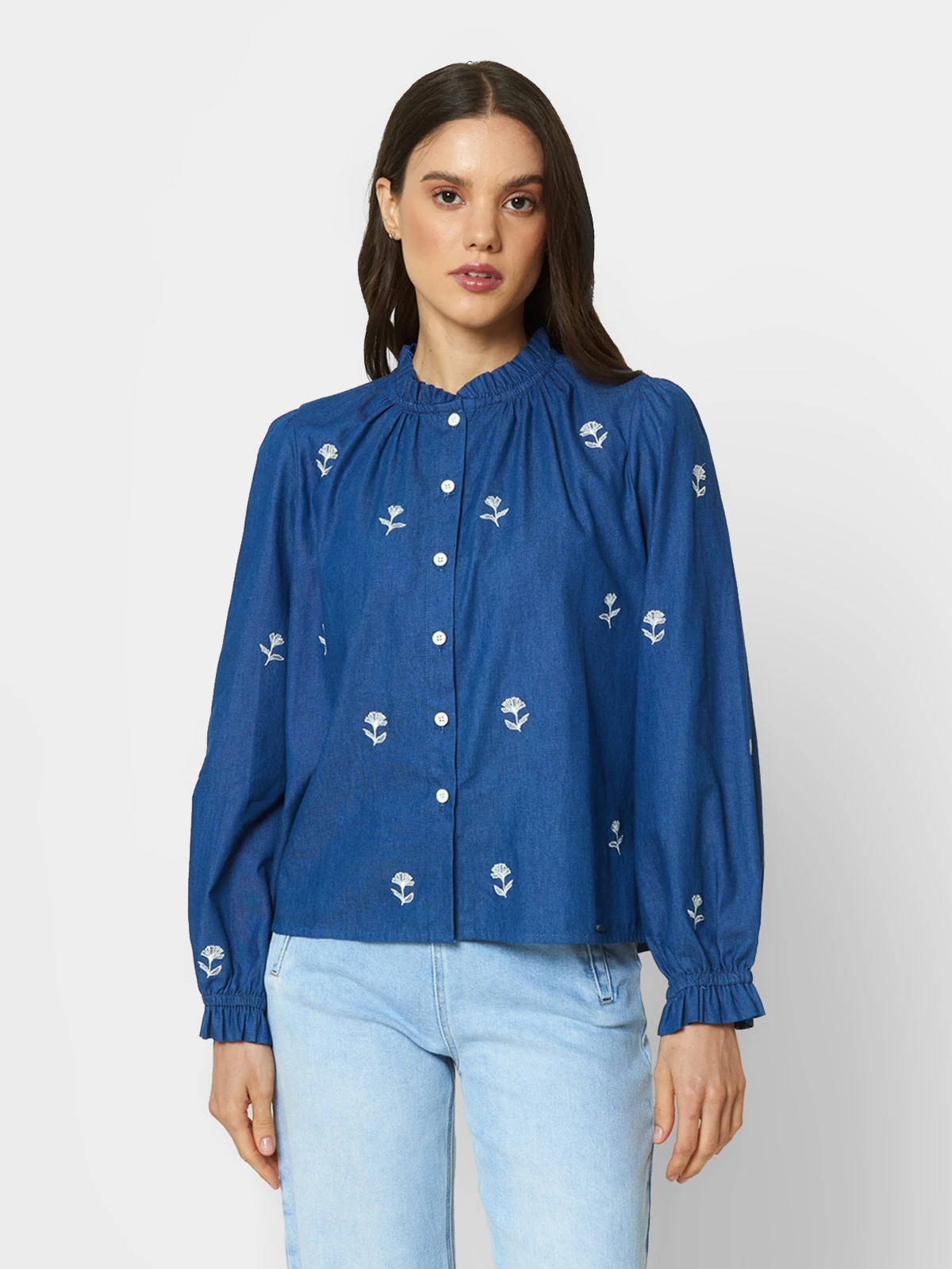 BLUSA MANGA LARGA MUJER EXIT LARISA - 1