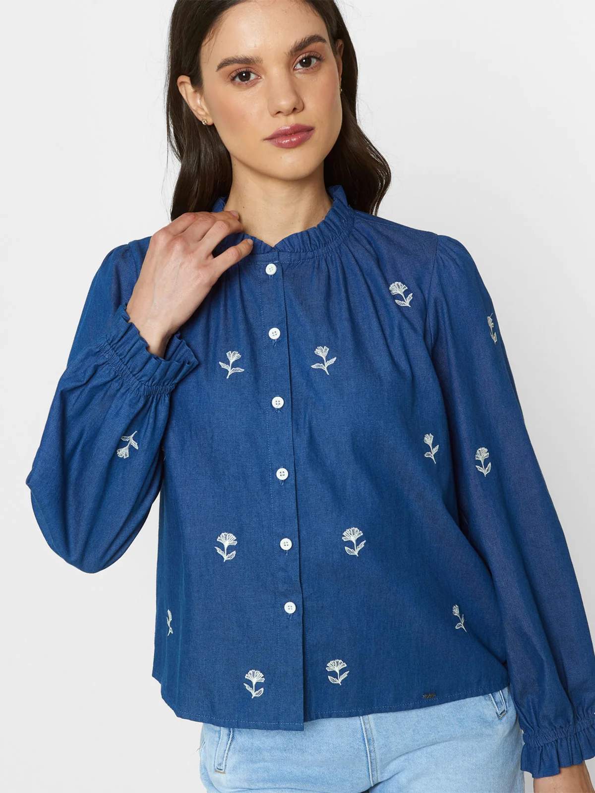 BLUSA MANGA LARGA MUJER EXIT LARISA - 4