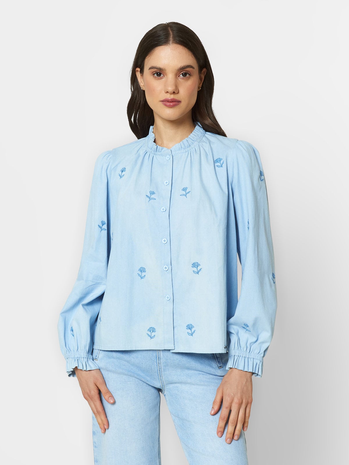 BLUSA MANGA LARGA MUJER EXIT LARISA - 1