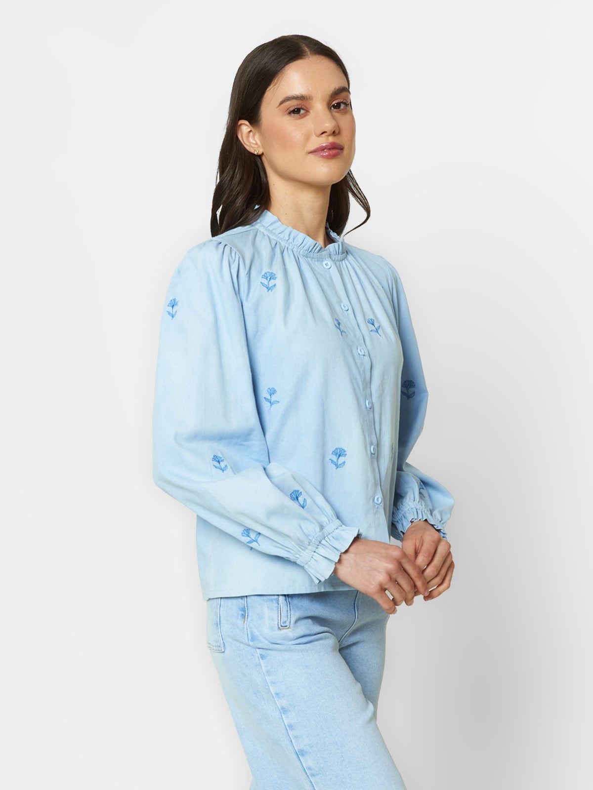 BLUSA MANGA LARGA MUJER EXIT LARISA - 3