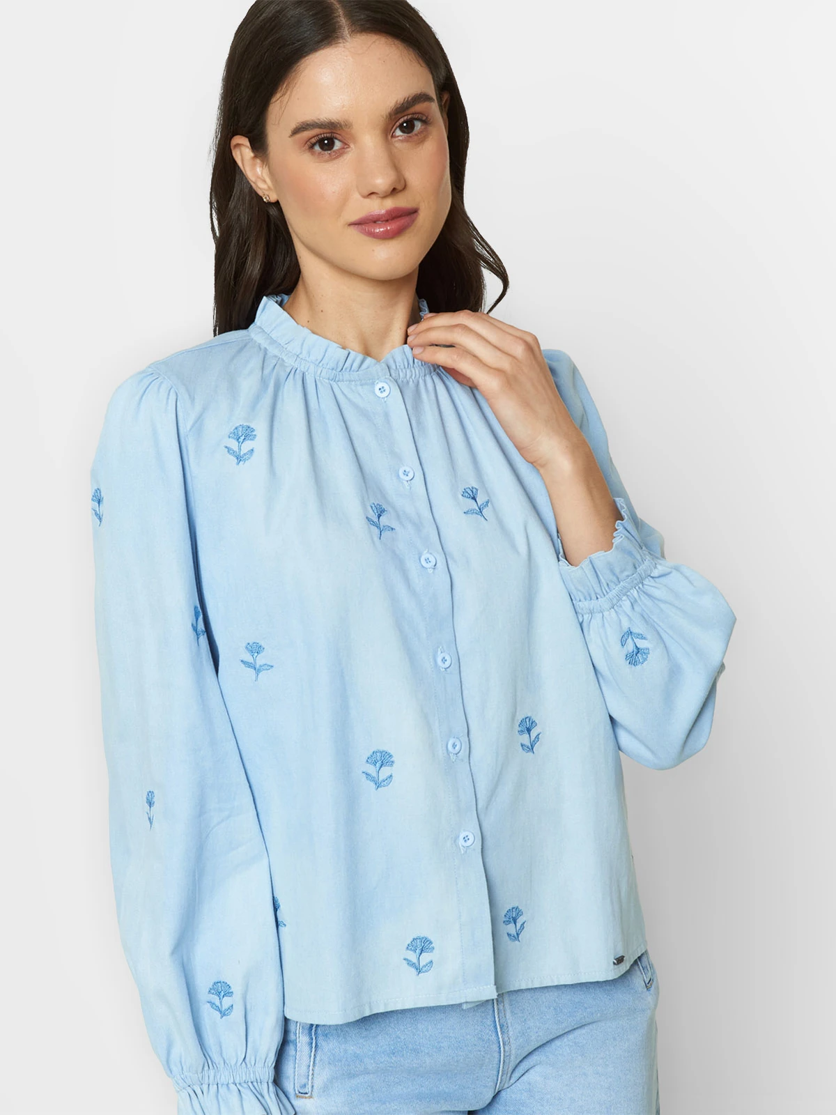 BLUSA MANGA LARGA MUJER EXIT LARISA - 4