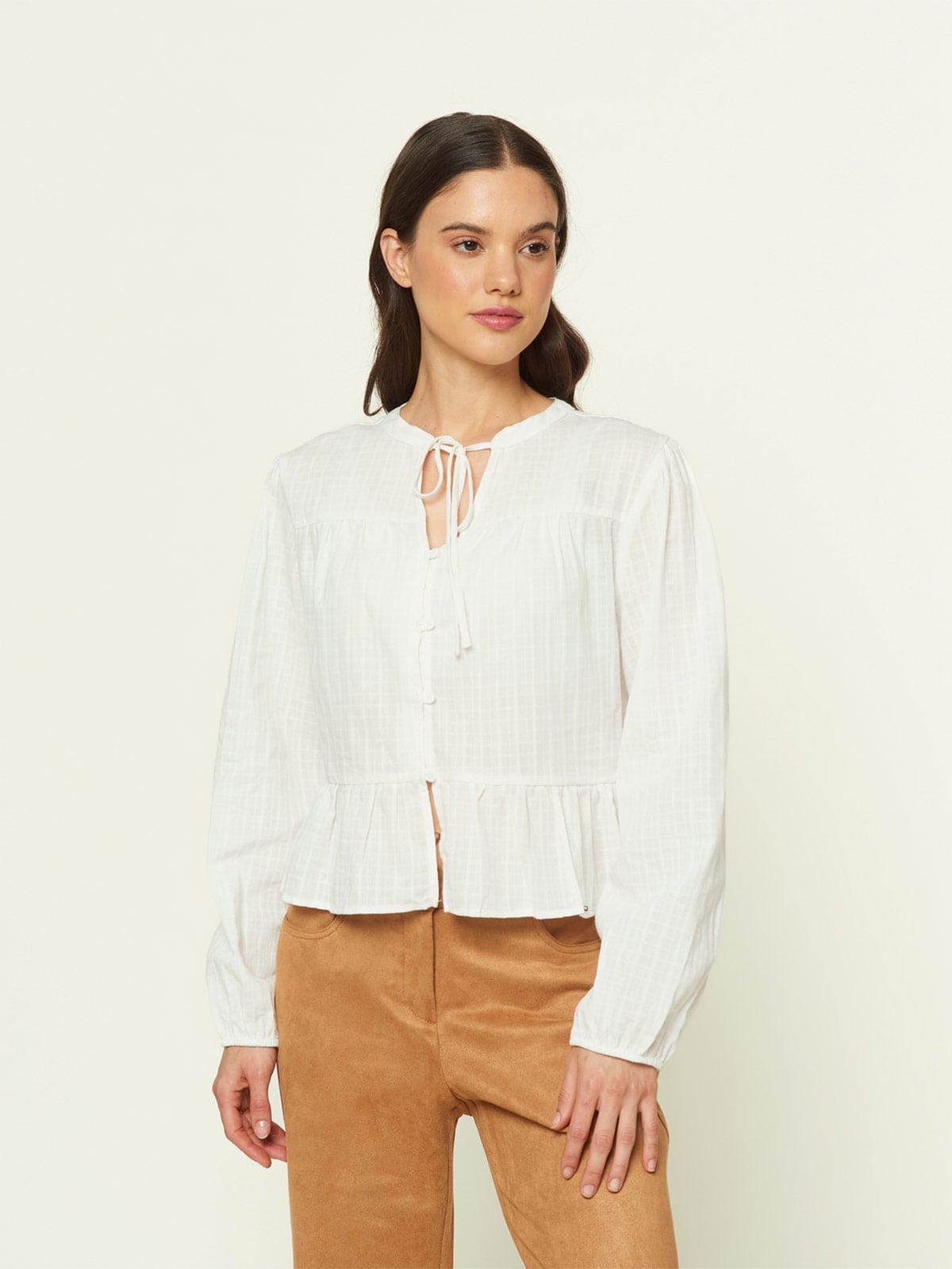 BLUSA MANGA LARGA MUJER EXIT LEONOR - 1