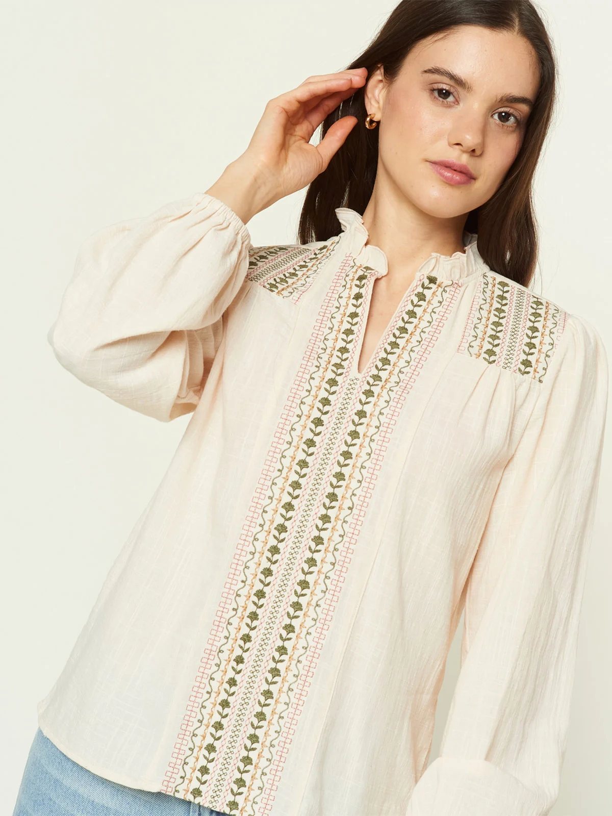 BLUSA MANGA LARGA MUJER EXIT LESLIE - 4