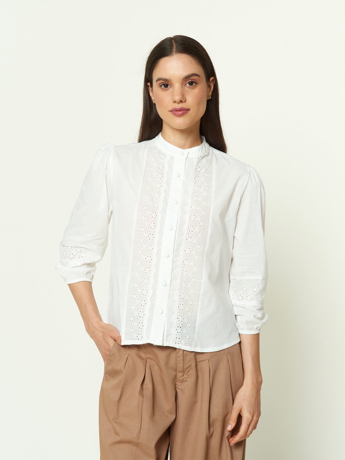 BLUSA MANGA LARGA MUJER EXIT LILLY - 1