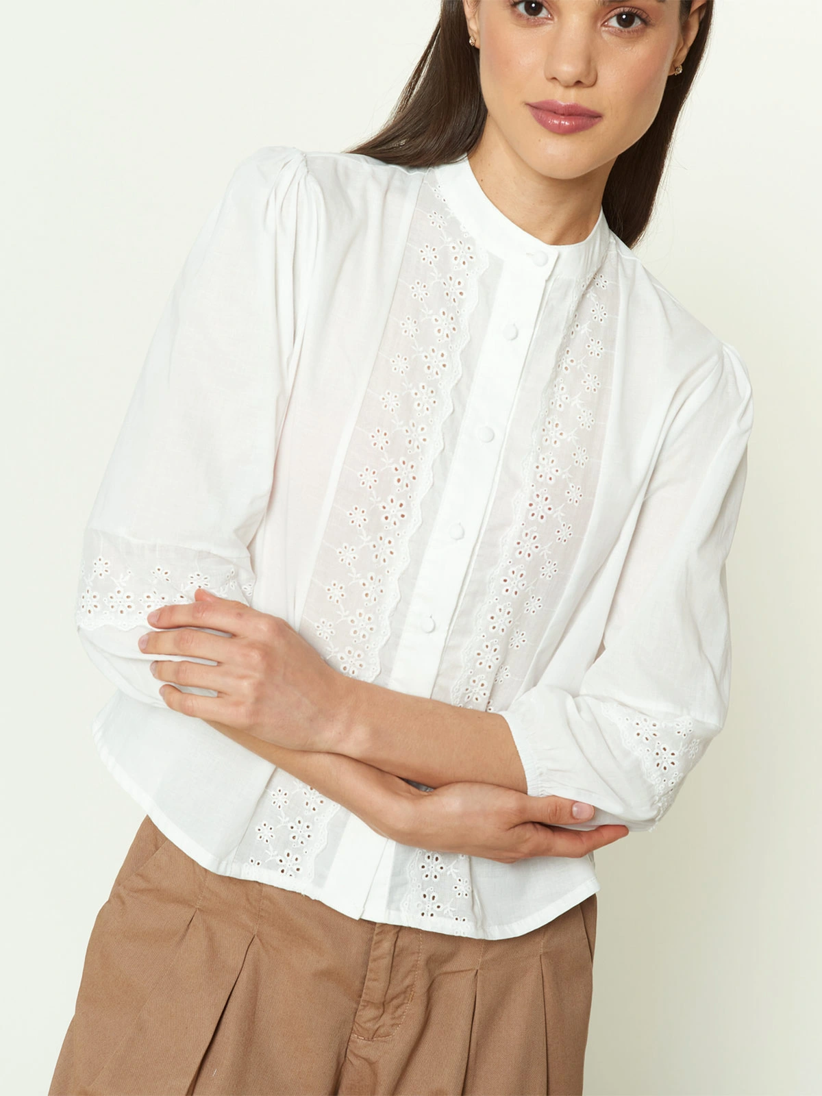 BLUSA MANGA LARGA MUJER EXIT LILLY - 4