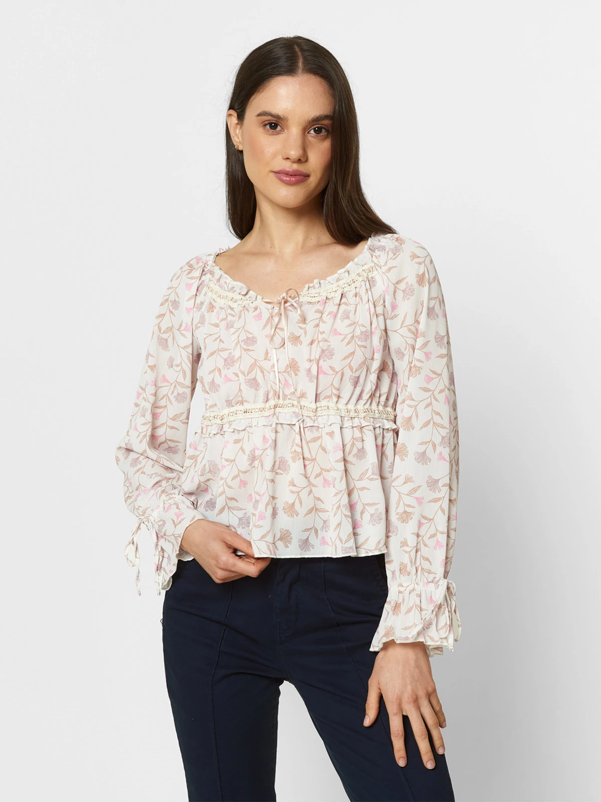 BLUSA MANGA LARGA MUJER EXIT LITZY - 1