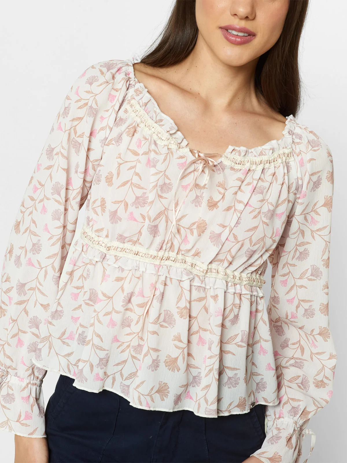 BLUSA MANGA LARGA MUJER EXIT LITZY - 4