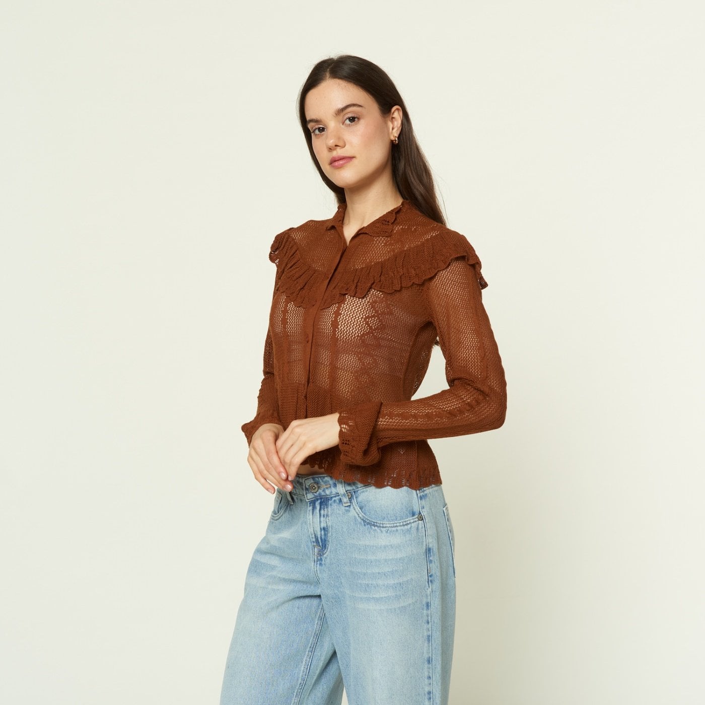 BLUSA MANGA LARGA MUJER EXIT LUNA - 3