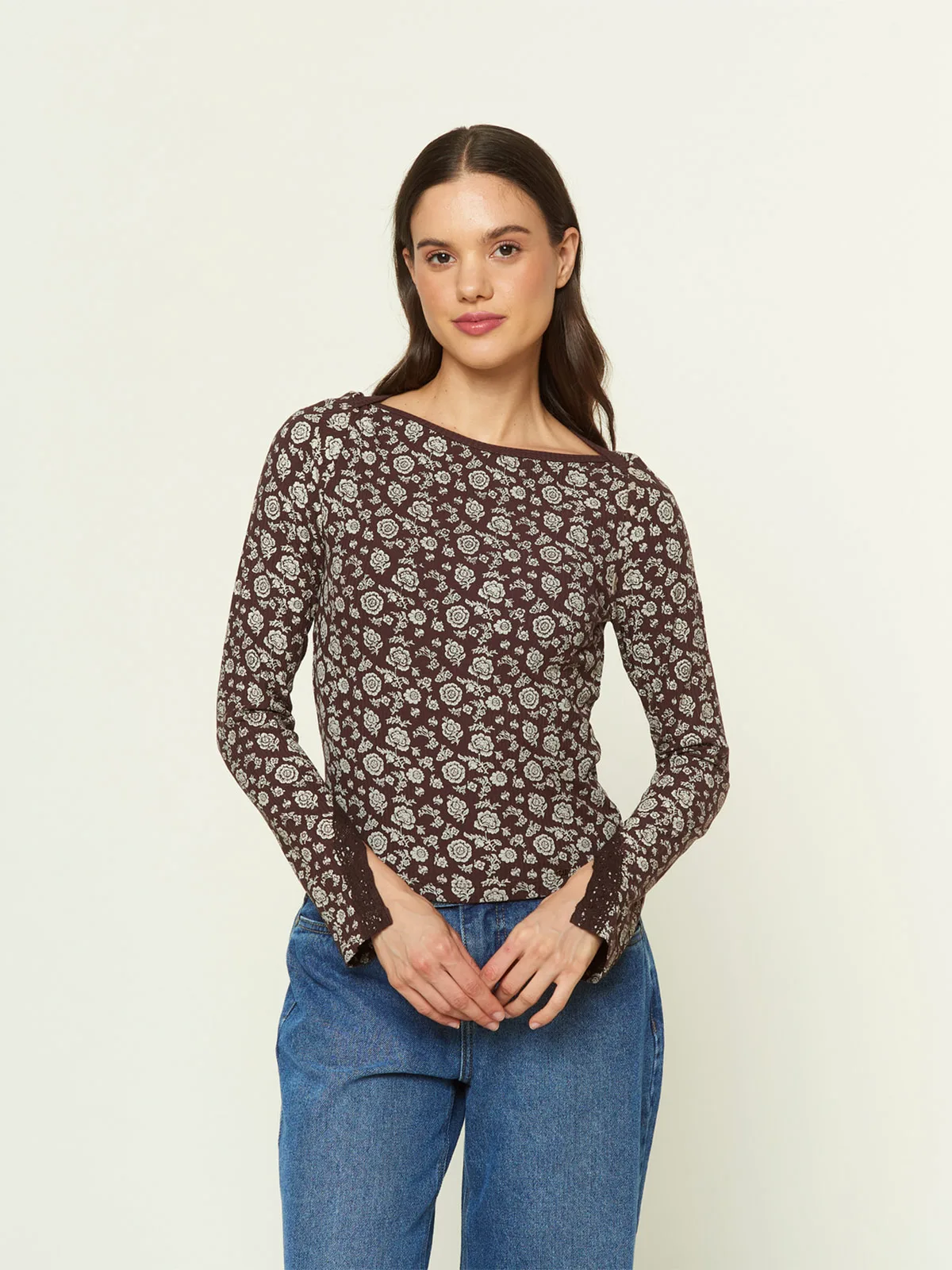 POLO MANGA LARGA MUJER EXIT LOYDA - 1
