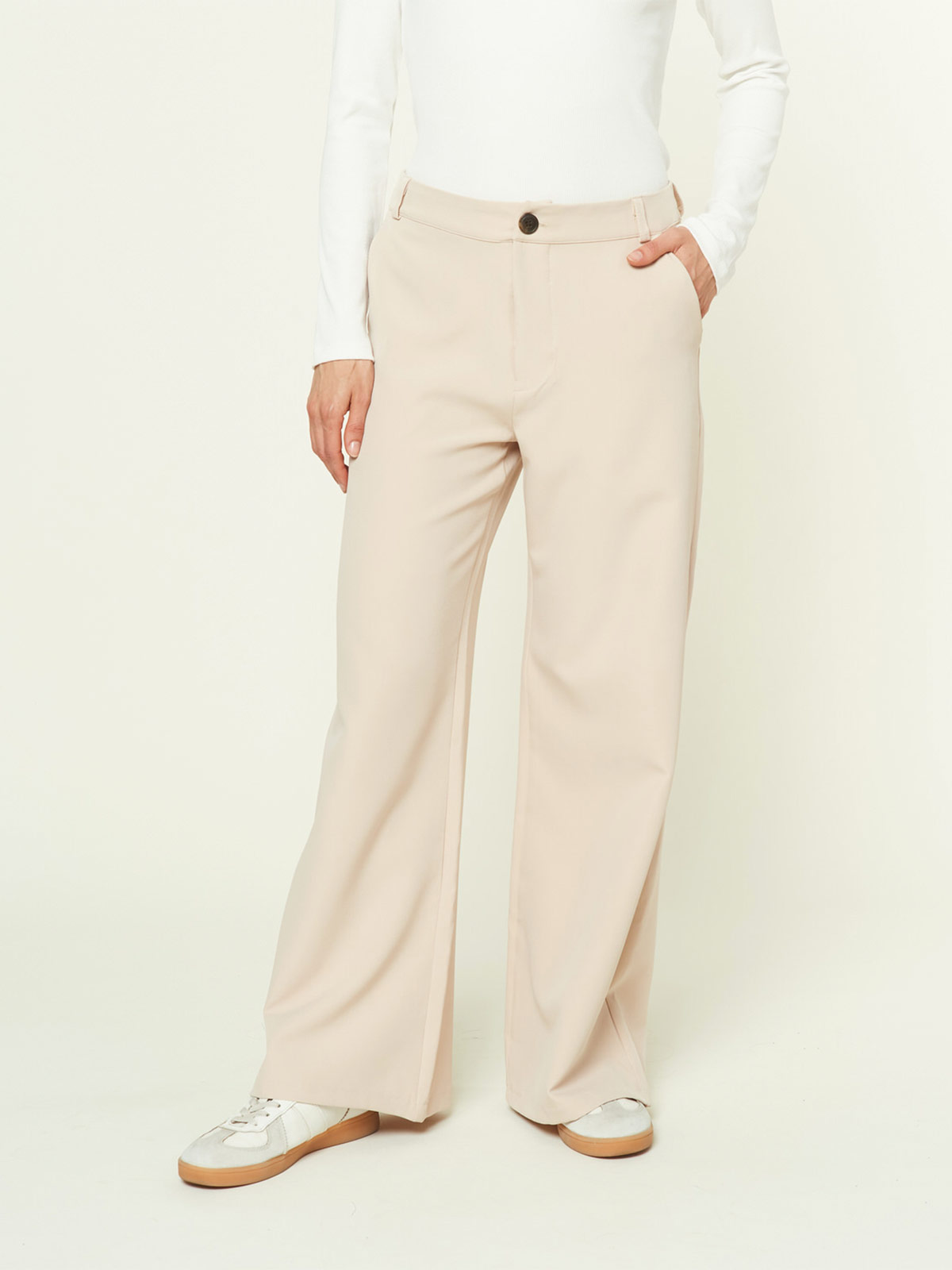 PANTALÓN MUJER EXIT GARDENIA - 1