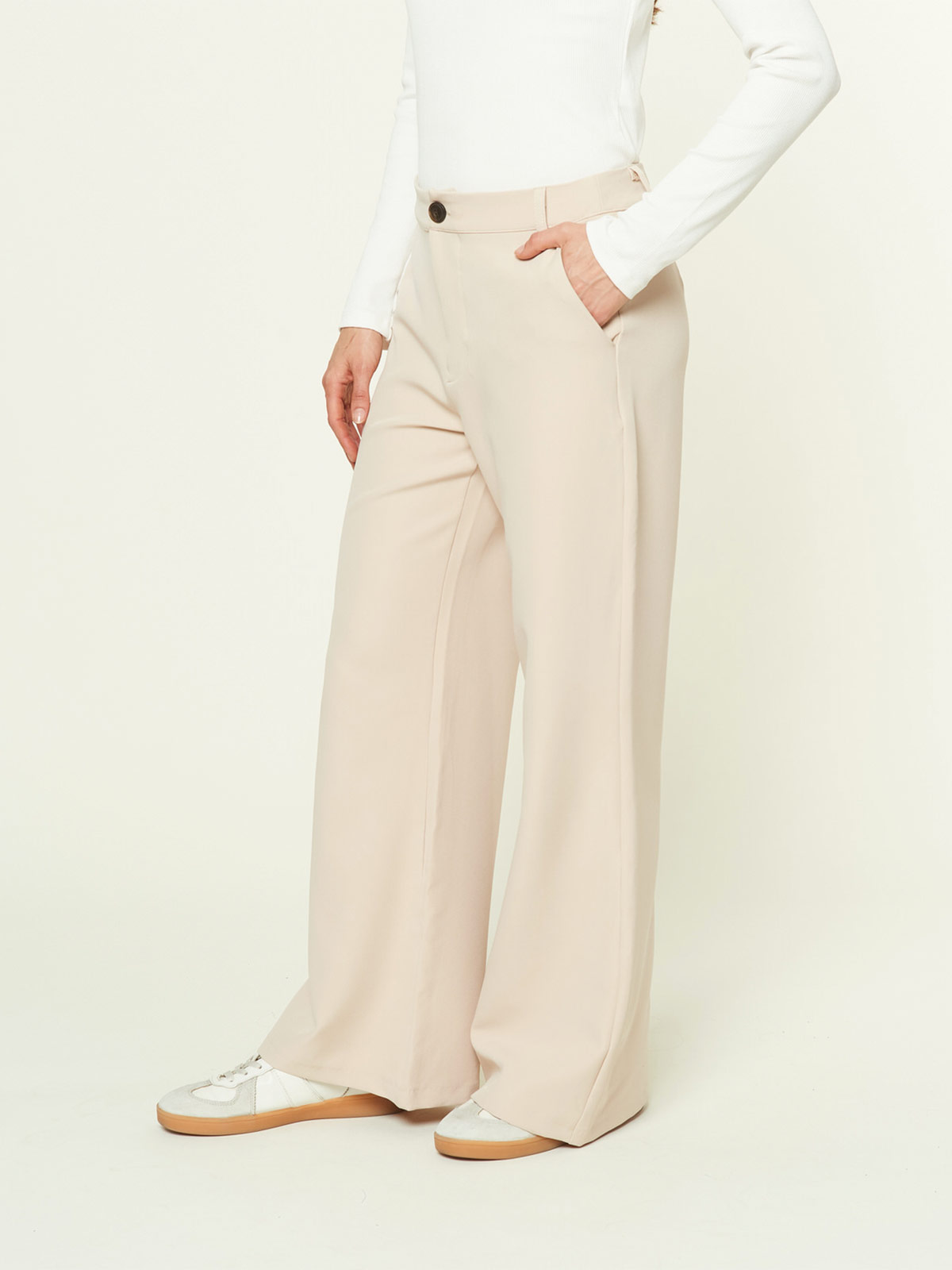 PANTALÓN MUJER EXIT GARDENIA - 2